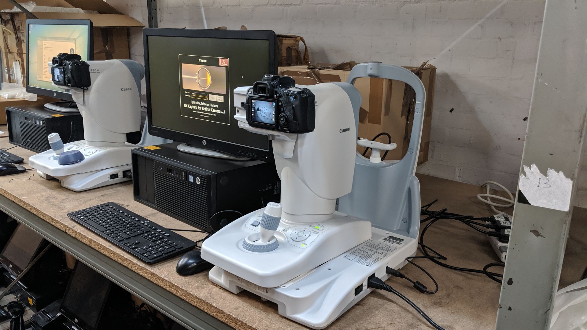 Fundus Camera set-up comprising Canon model CR-2AF digital retinal camera (incorporating Canon EOS - Image 12 of 15