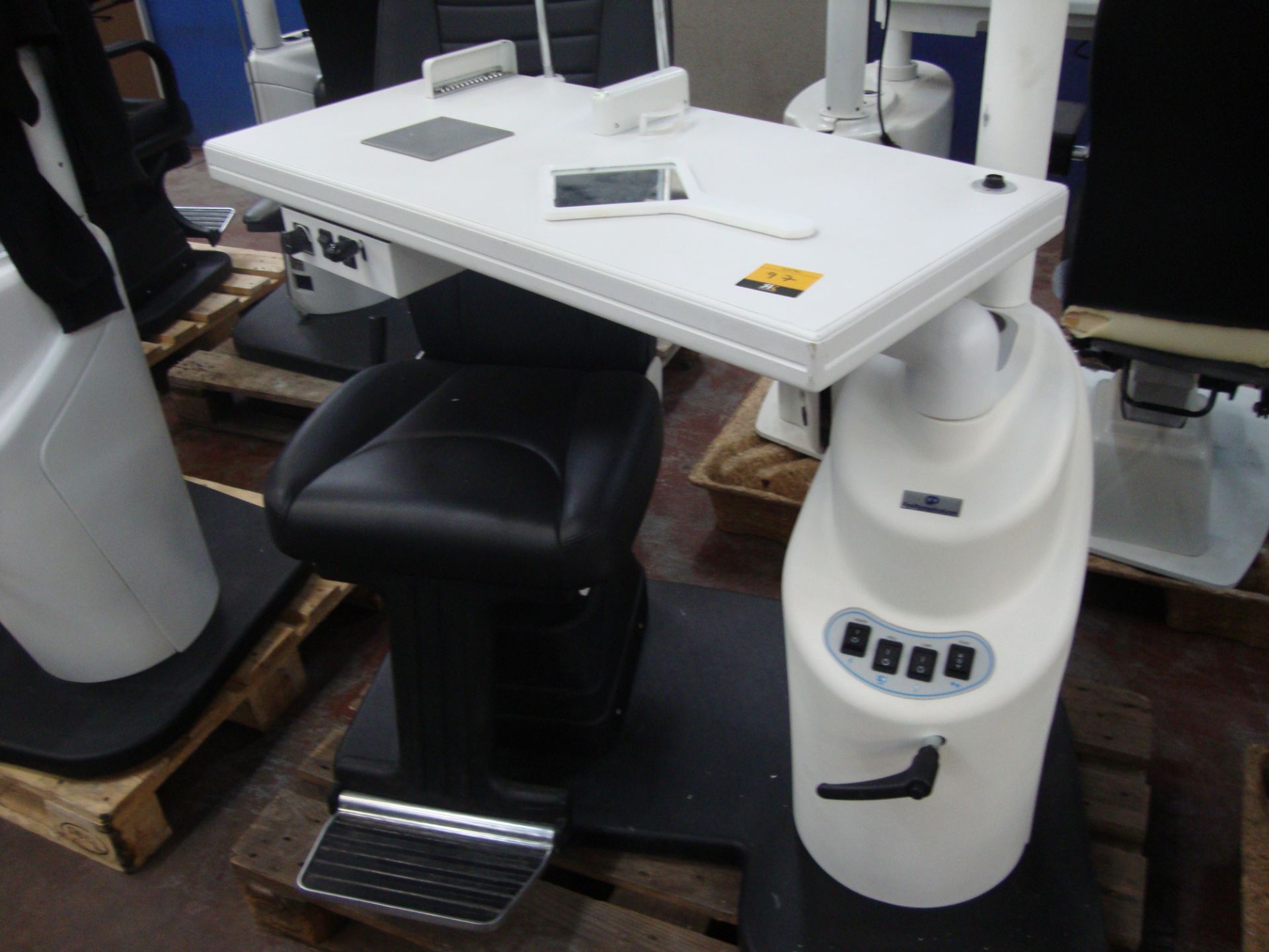 Combi unit testing chair & table. Please note that this sale consists of a large number of testing - Image 4 of 4