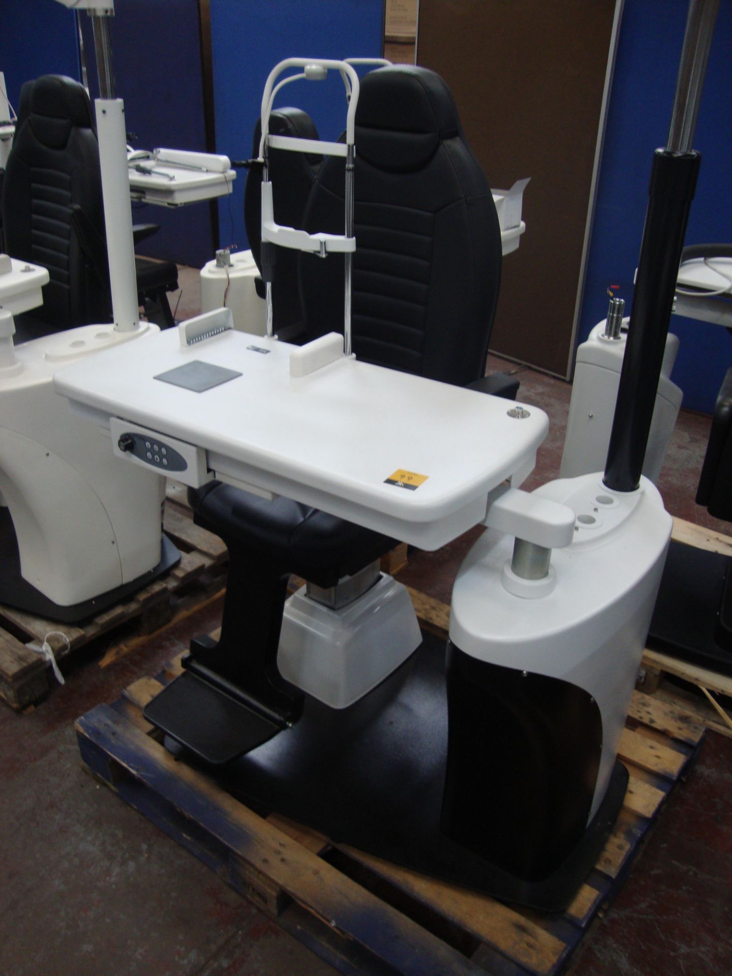 Combi unit testing chair & table. Please note that this sale consists of a large number of testing - Image 2 of 4