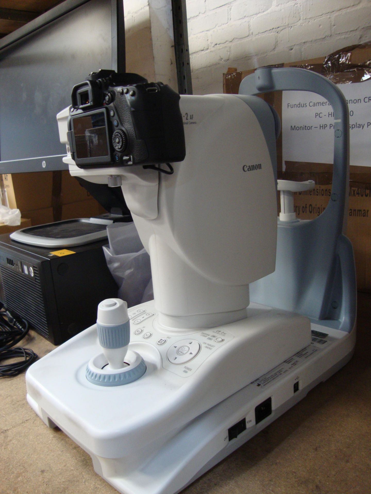 Fundus Camera set-up comprising Canon model CR-2AF digital retinal camera (incorporating Canon EOS - Image 5 of 14