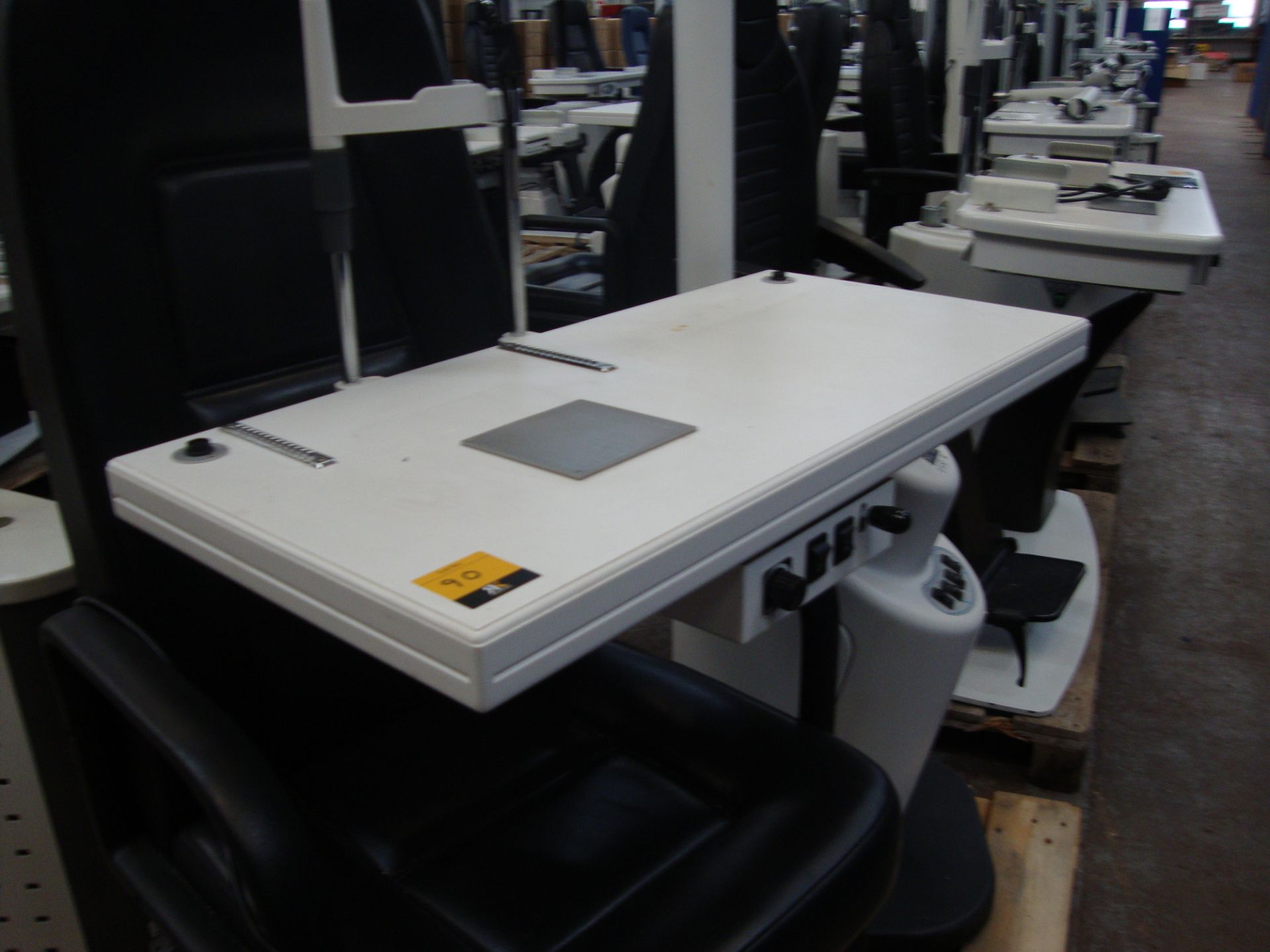 Combi unit testing chair & table. Please note that this sale consists of a large number of testing - Image 5 of 5