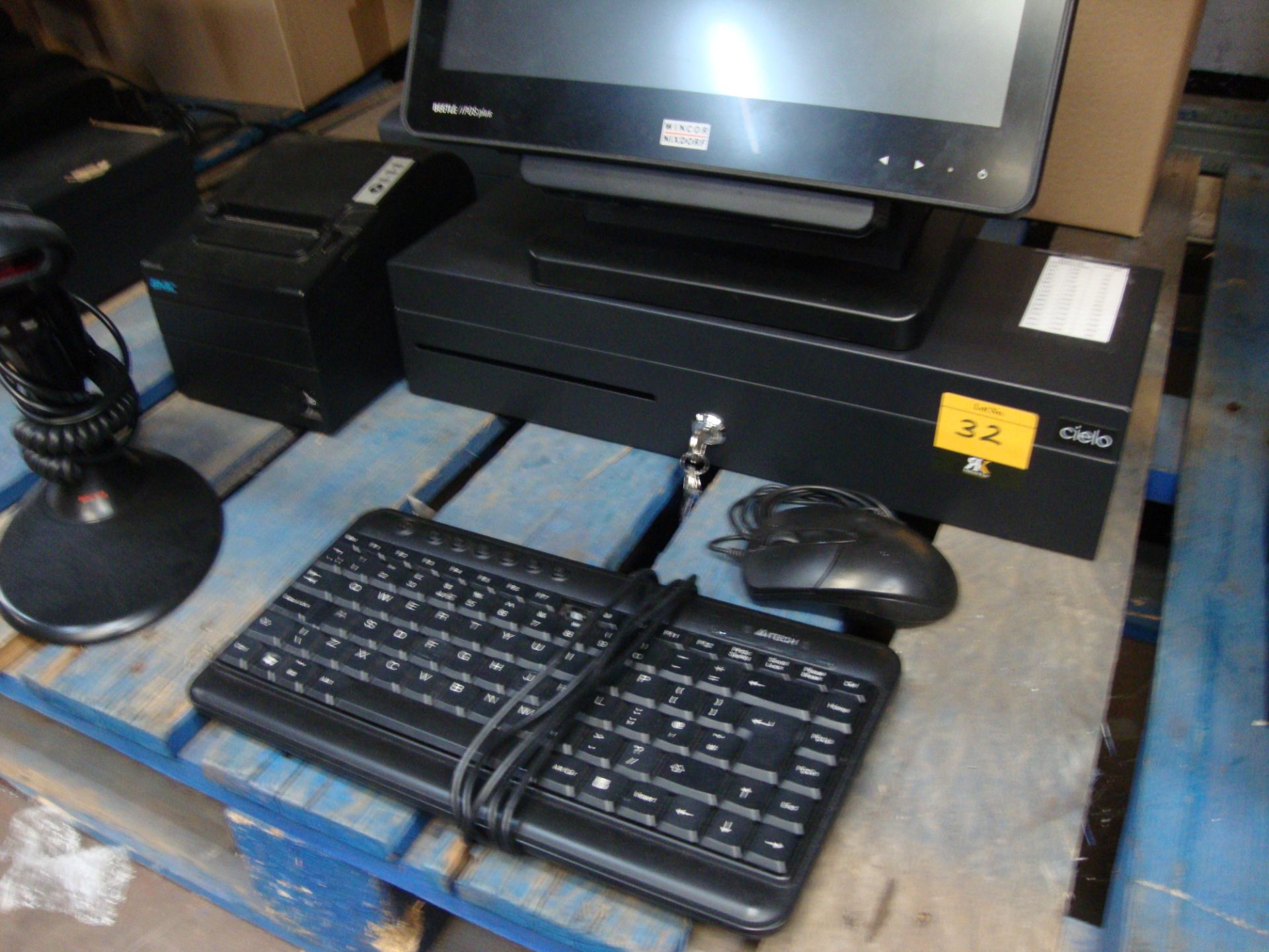 Complete EPOS system comprising Wincor Nixdorf Beetle iPOS plus touchscreen terminal ( - Image 3 of 5