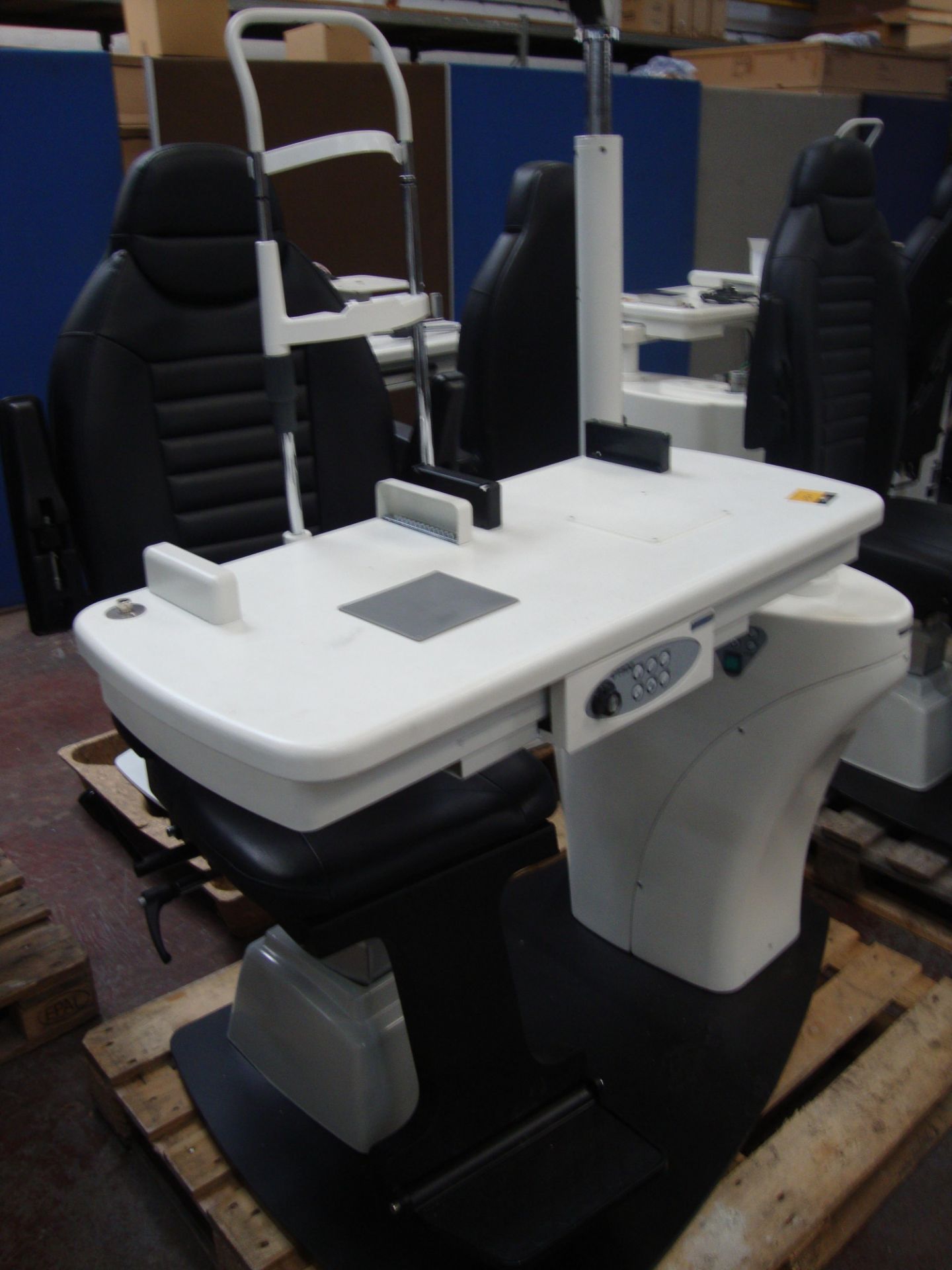 Combi unit testing chair & table. Please note that this sale consists of a large number of testing - Image 3 of 5