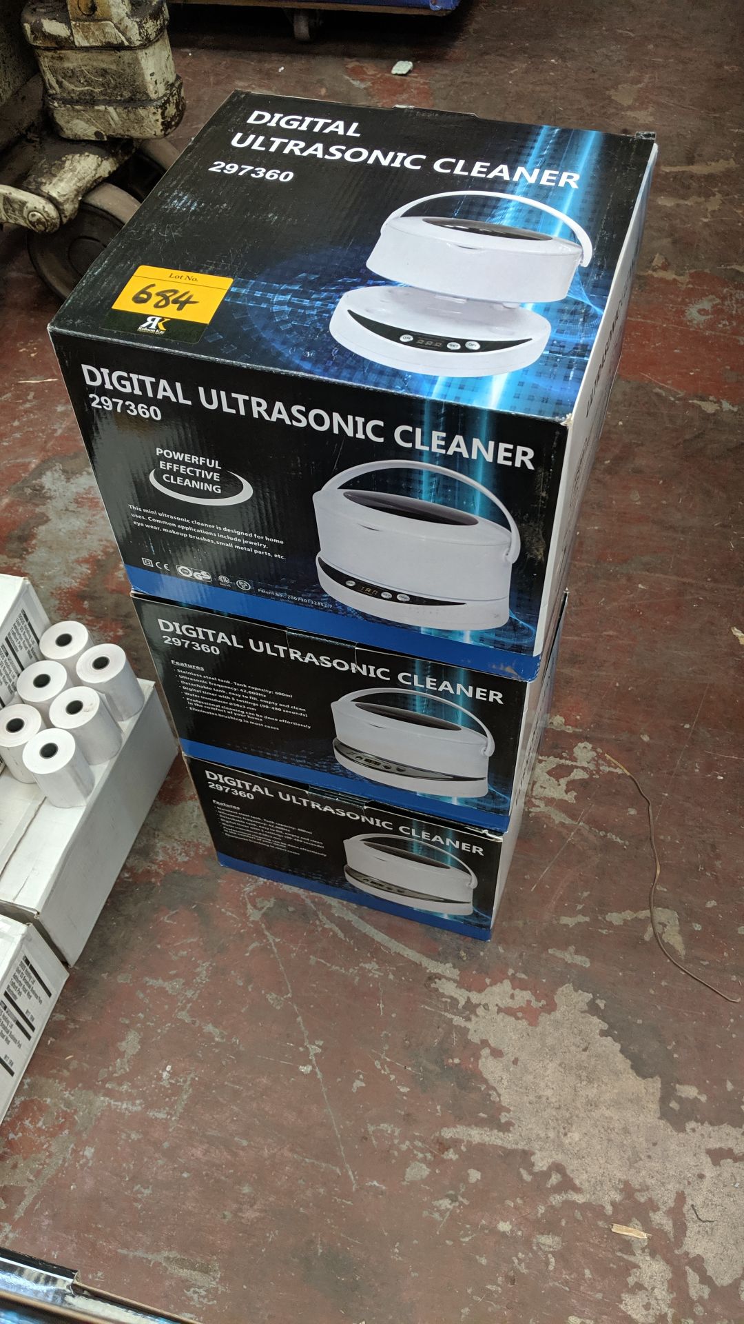 3 off Breitfeld & Schliekert digital ultrasonic cleaners