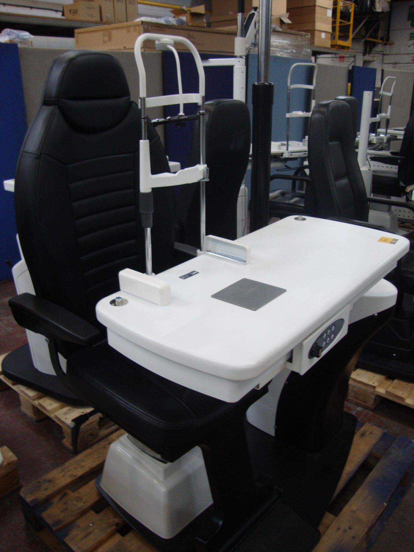 Combi unit testing chair & table. Please note that this sale consists of a large number of testing - Image 4 of 4