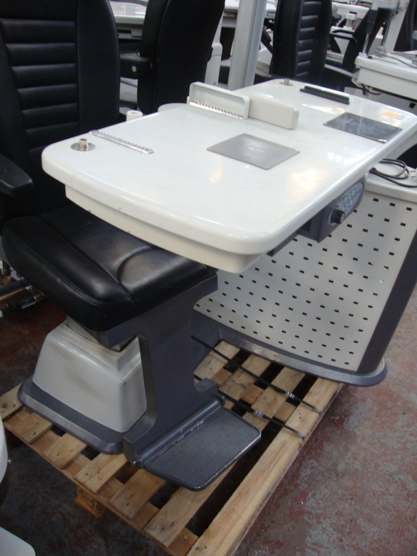 Combi unit testing chair & table. Please note that this sale consists of a large number of testing - Image 5 of 5