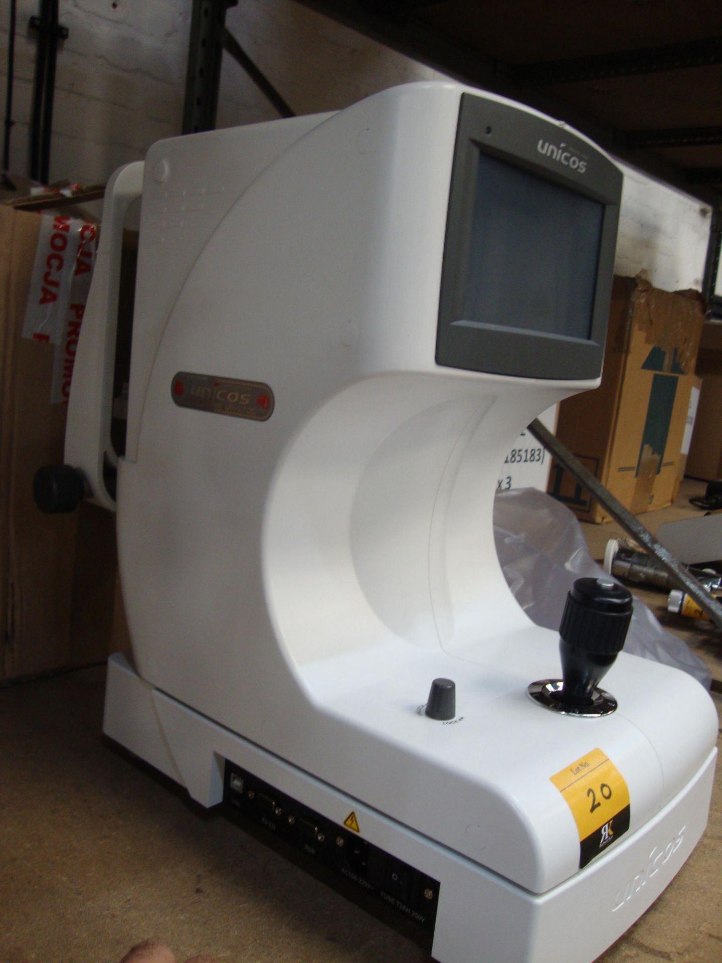 Unicos autorefractor keratometer model URK-700 All the lots in this auction are being sold on behalf - Image 4 of 4