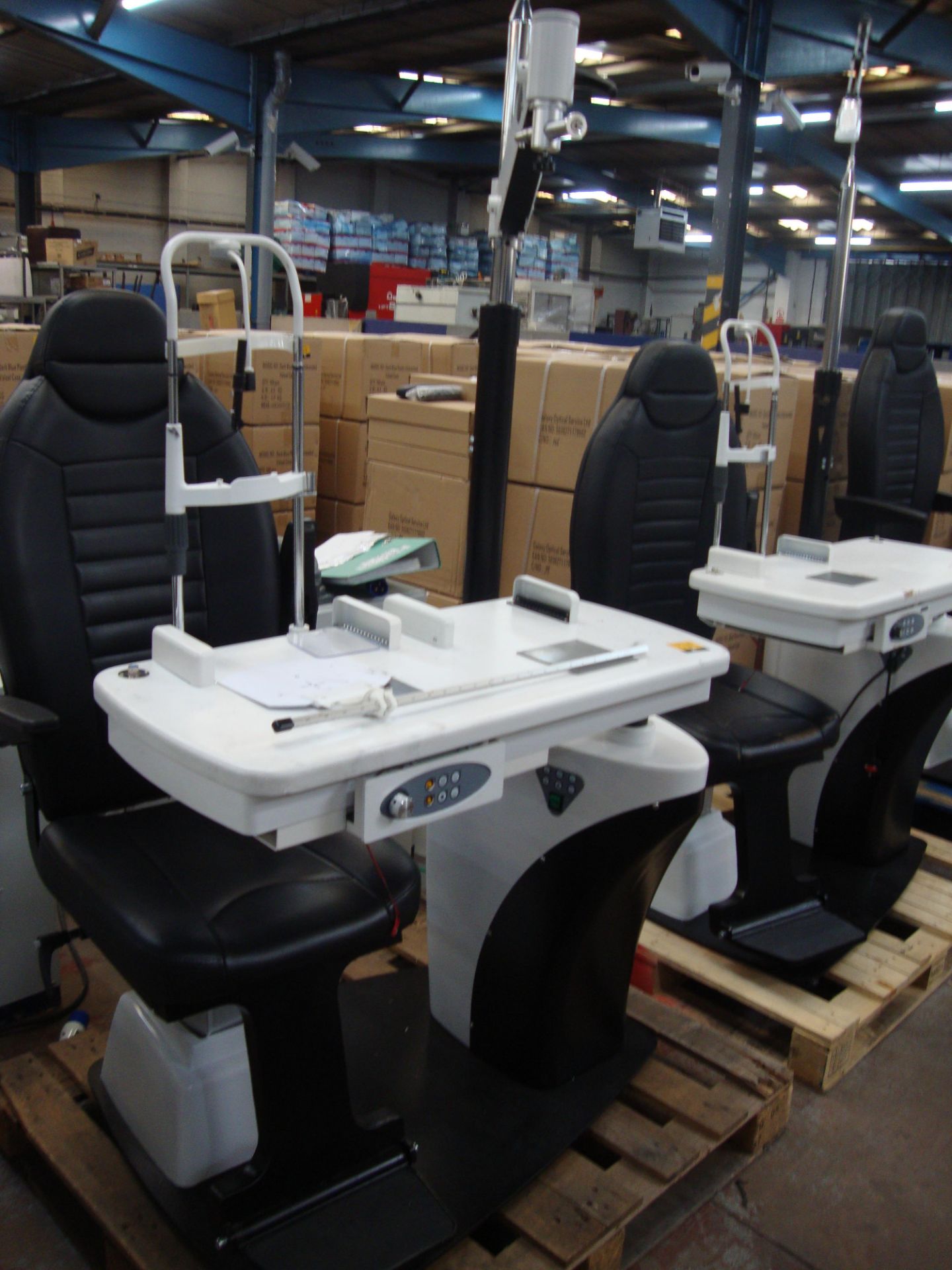 Combi unit testing chair & table. Please note that this sale consists of a large number of testing - Image 4 of 4