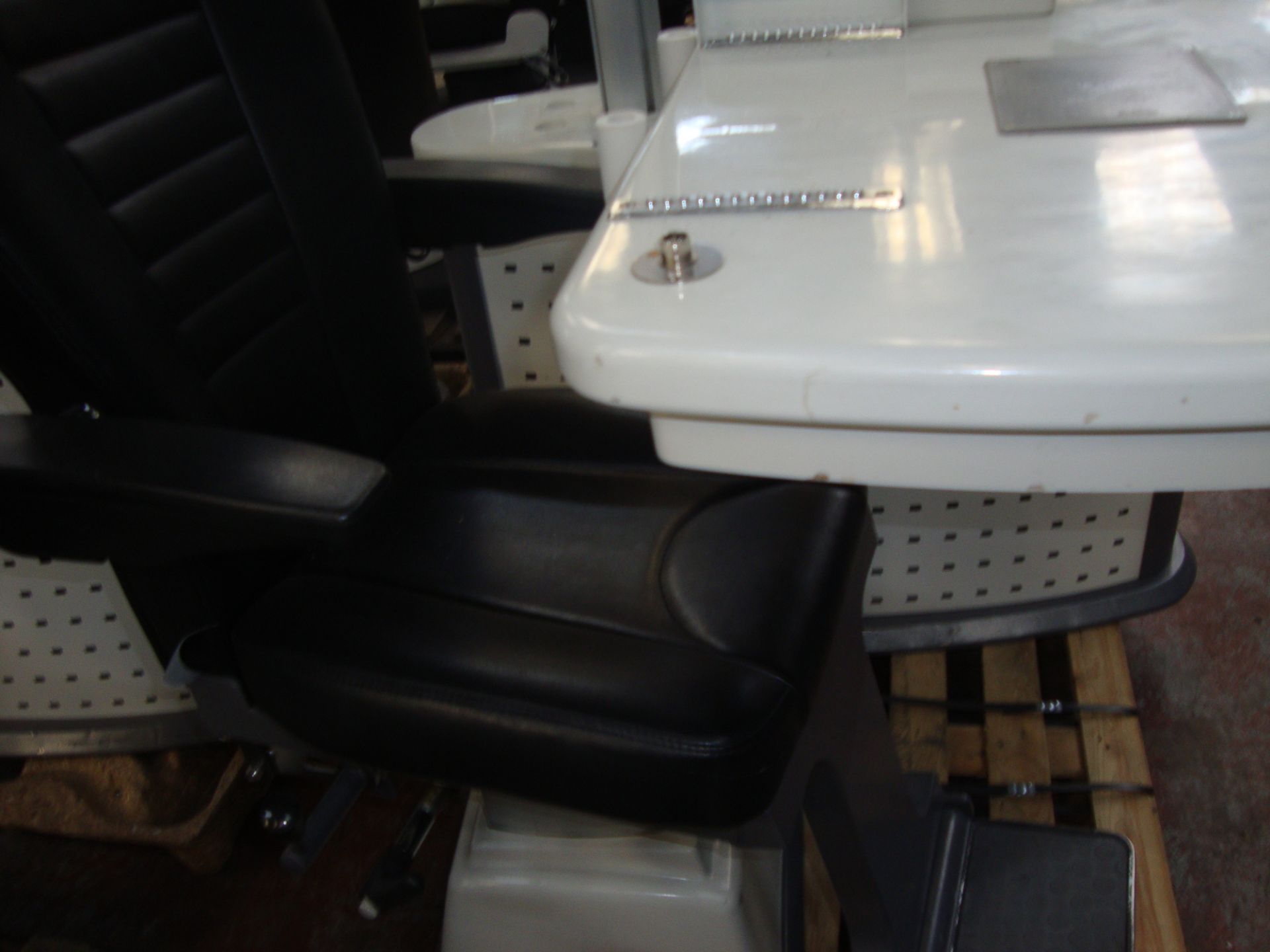 Combi unit testing chair & table. Please note that this sale consists of a large number of testing - Image 4 of 5