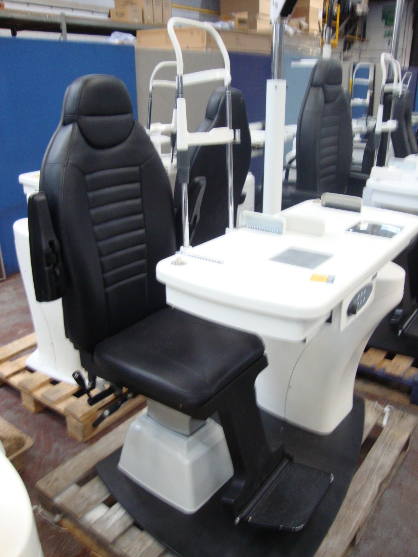 Combi unit testing chair & table. Please note that this sale consists of a large number of testing - Image 5 of 5