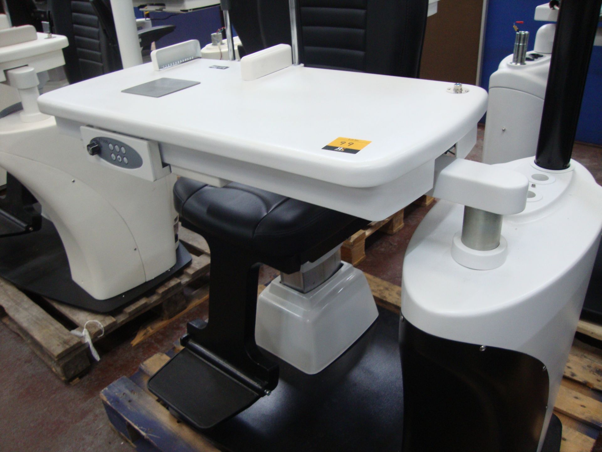 Combi unit testing chair & table. Please note that this sale consists of a large number of testing - Image 3 of 4