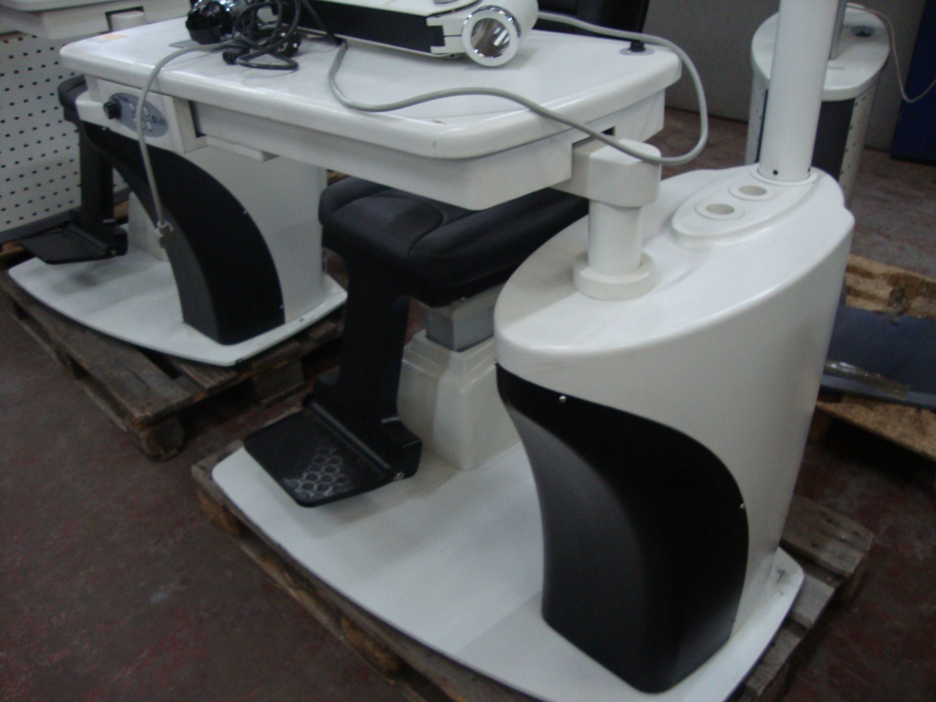 Combi unit testing chair & table. Please note that this sale consists of a large number of testing - Image 4 of 4