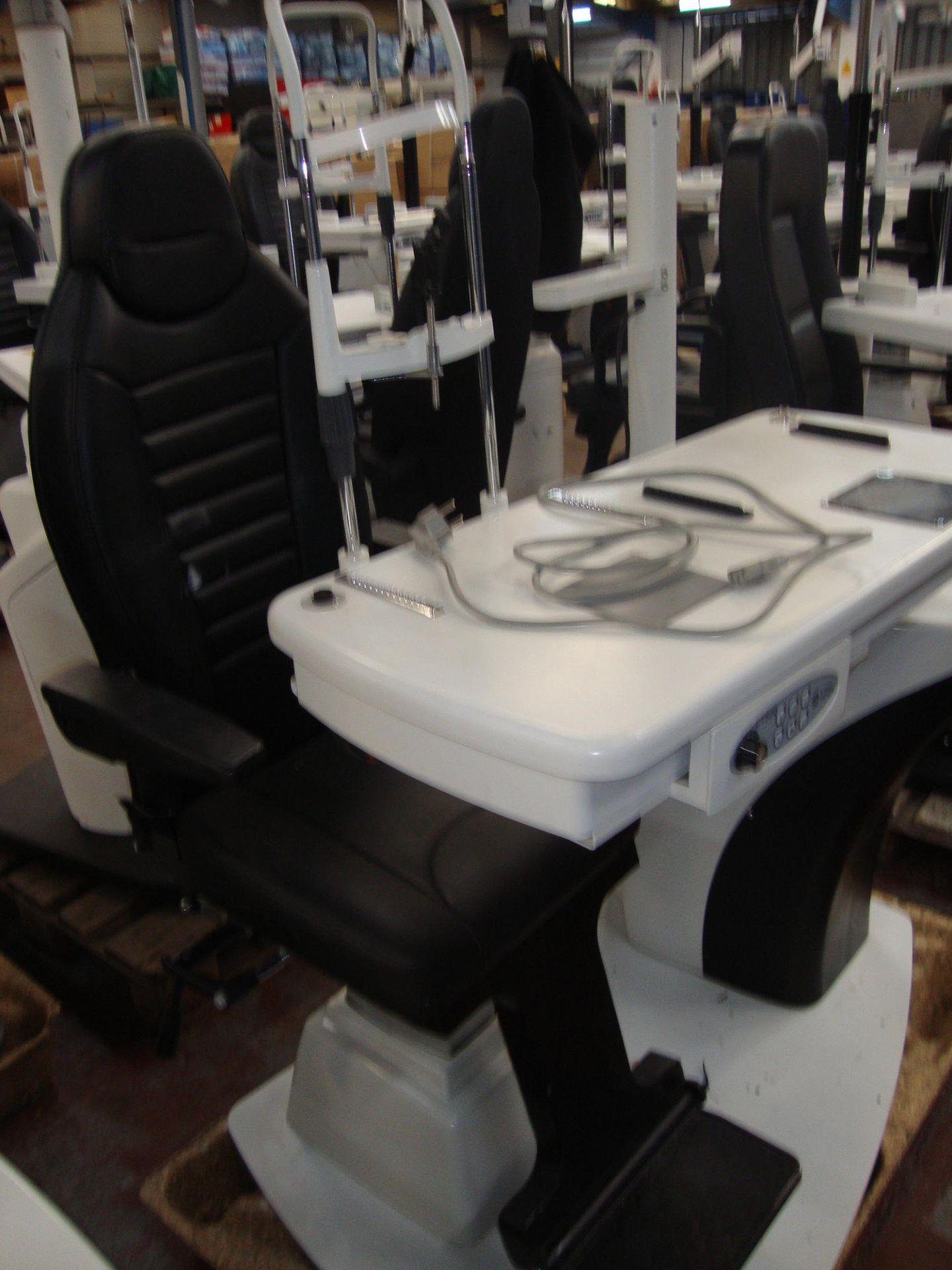 Combi unit testing chair & table. Please note that this sale consists of a large number of testing - Image 4 of 5