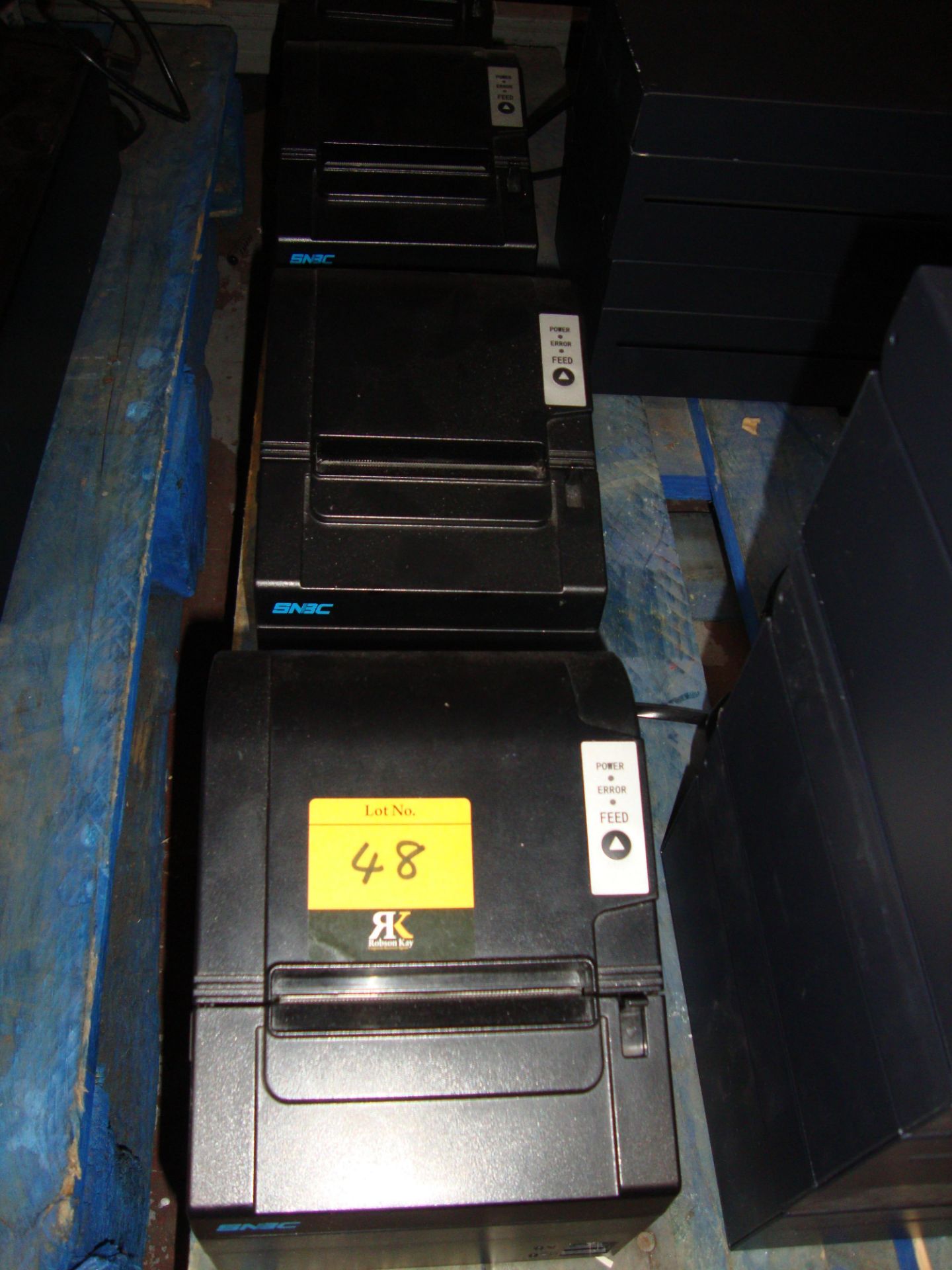 4 off SN3C thermal receipt printers All the lots in this auction are being sold on behalf of - Image 2 of 3