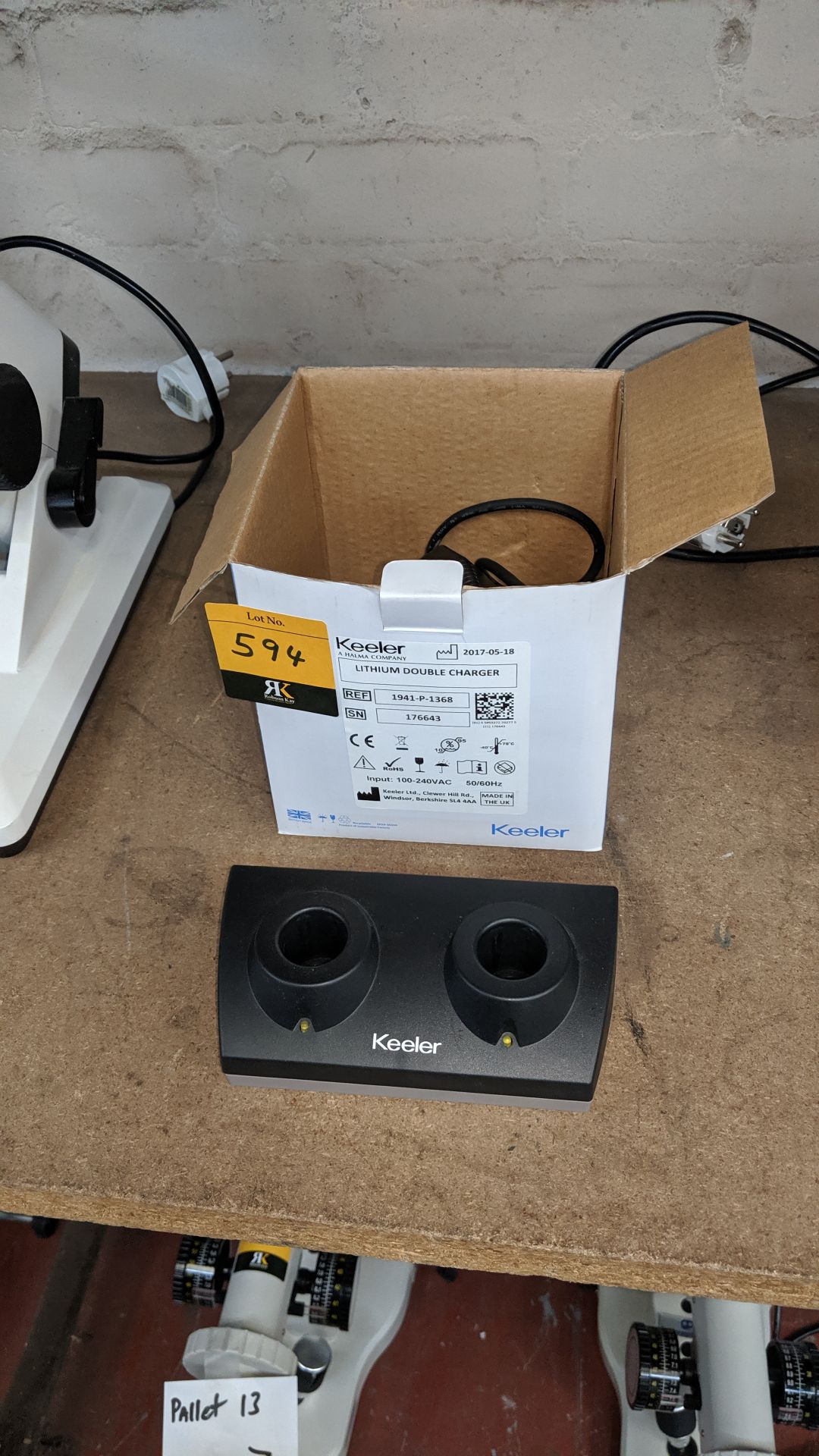 Keeler double charging base station All the lots in this auction are being sold on behalf of - Image 4 of 4