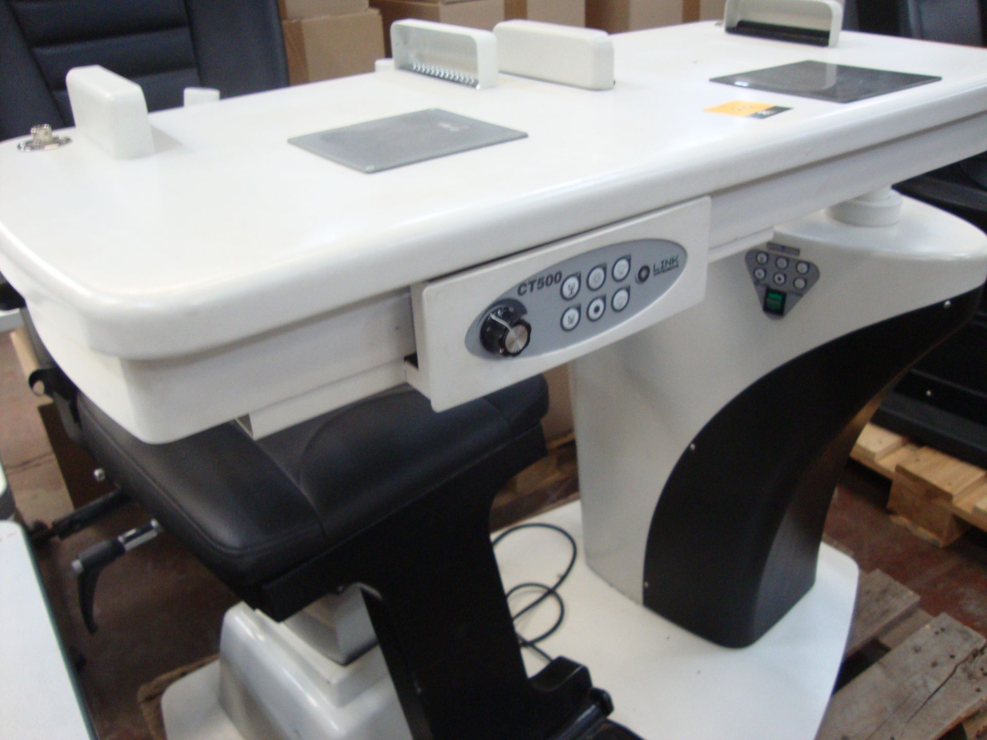 Combi unit testing chair & table. Please note that this sale consists of a large number of testing - Image 4 of 4