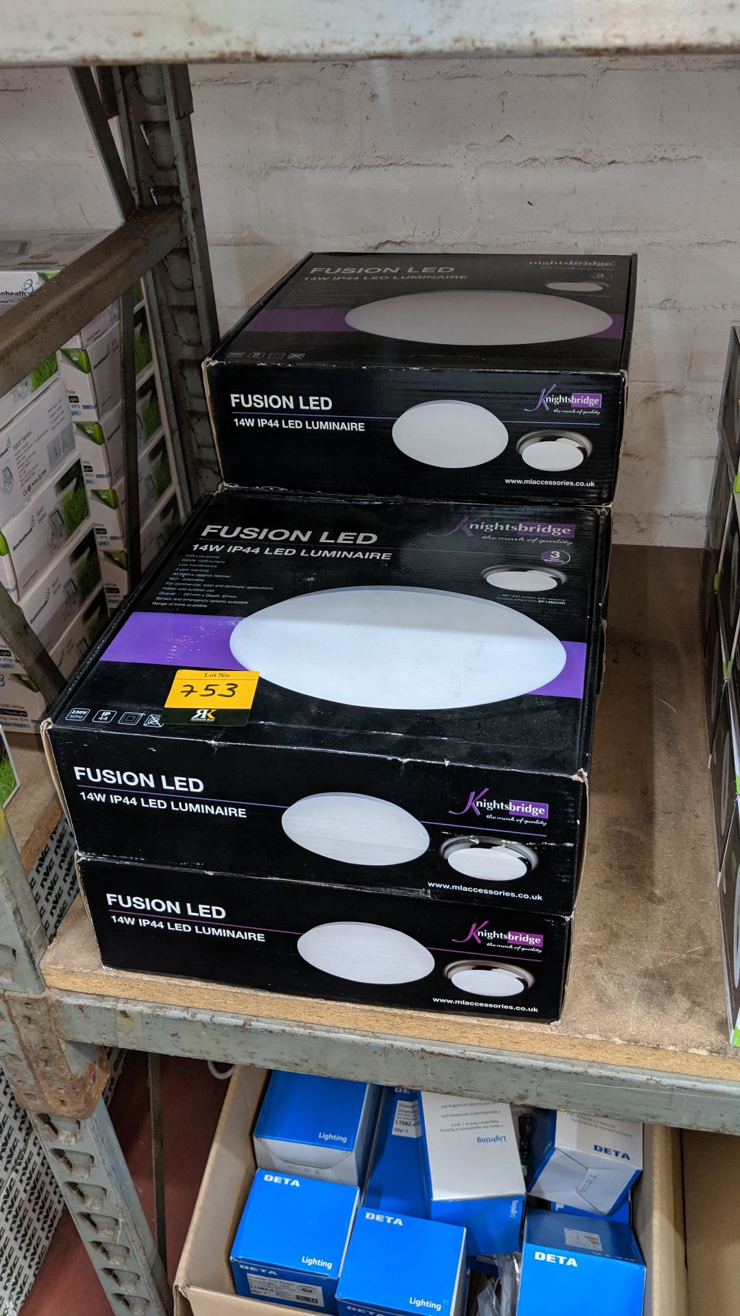 5 off Fusion LED 14w IP44 LED luminaire bulkhead lamps IMPORTANT: Please remember goods successfully - Image 2 of 3