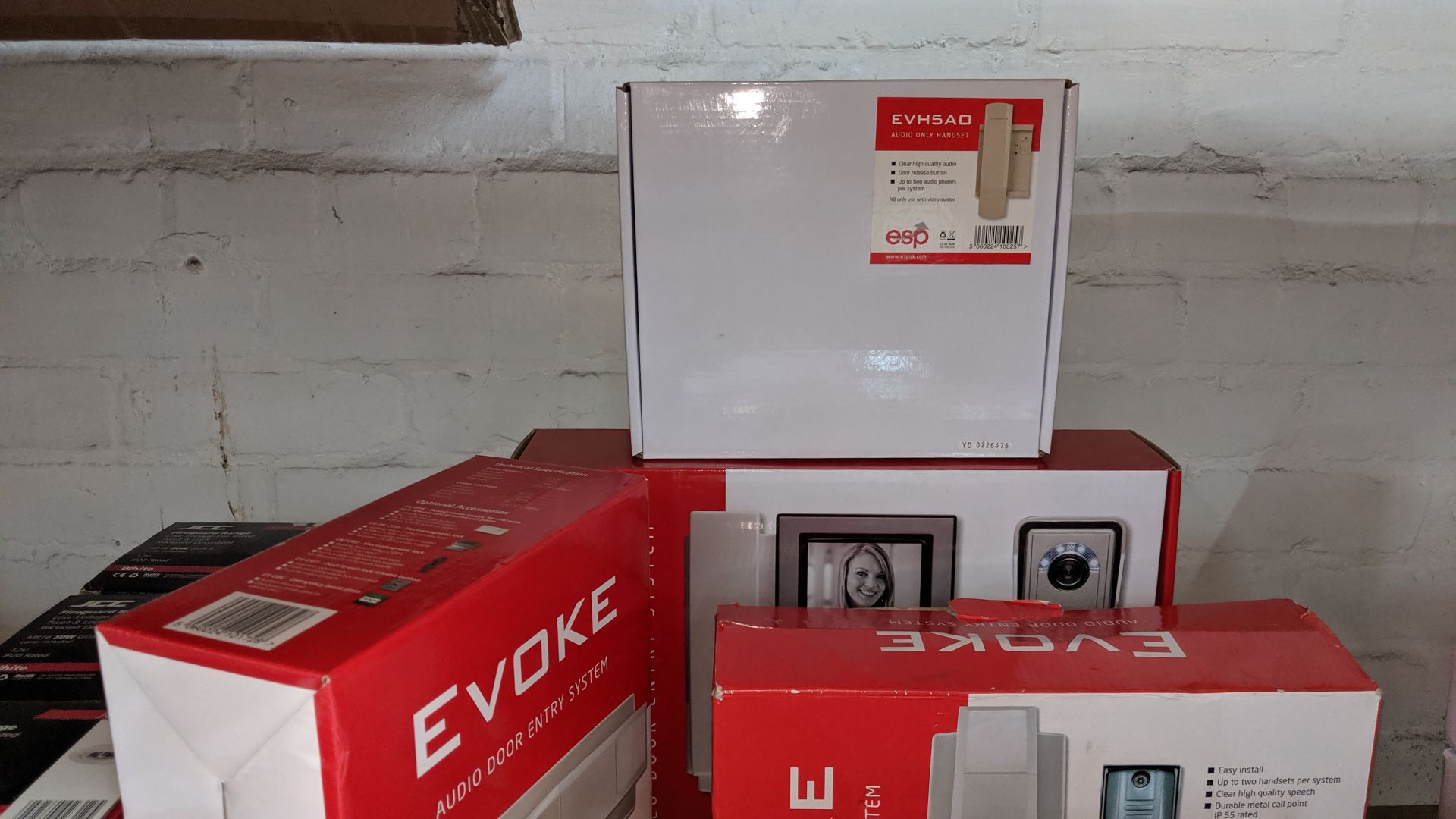 Quantity of Evoke door entry equipment comprising 1 off video door entry system, 2 off audio door - Image 4 of 5