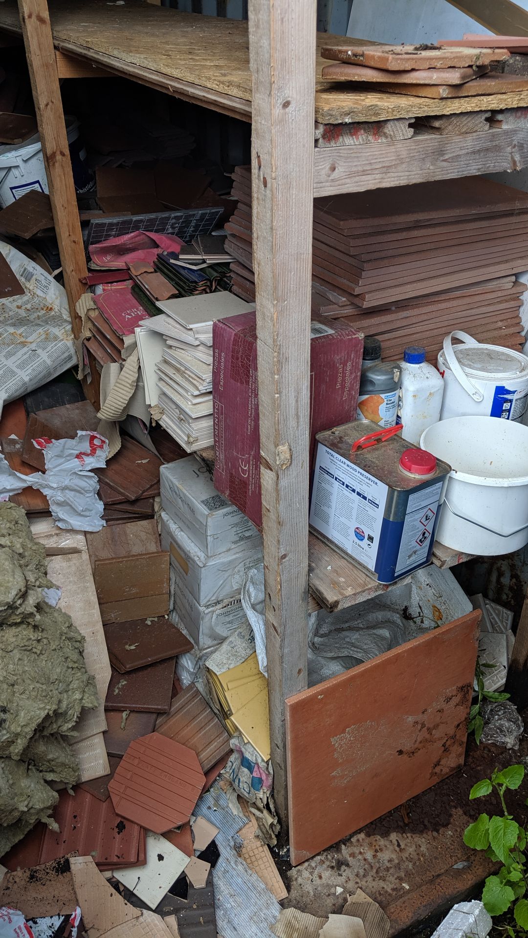 Complete contents of the yard (excluding the two dust extractors and the panels of building cladding - Image 62 of 65