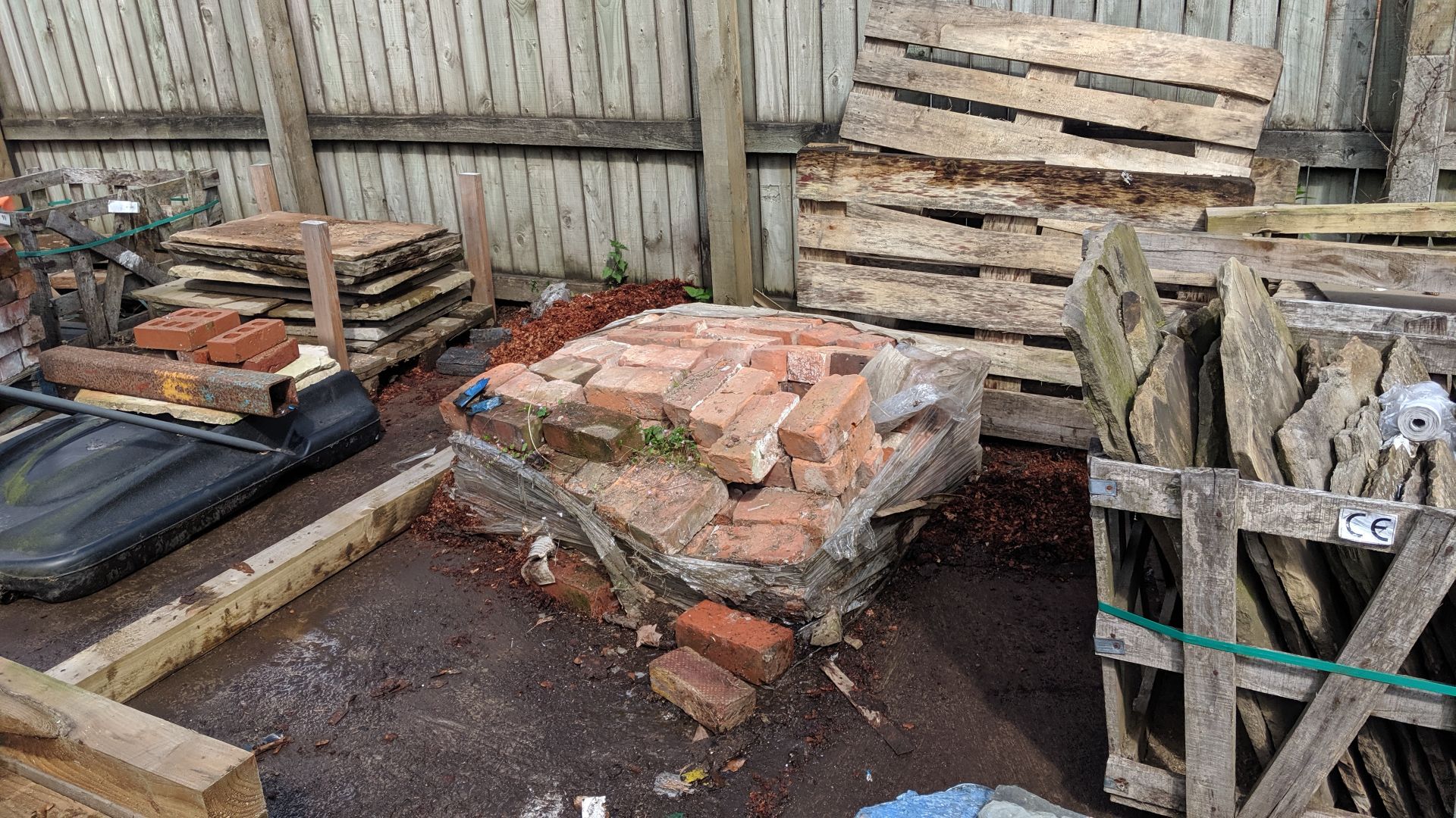 Complete contents of the yard (excluding the two dust extractors and the panels of building cladding - Image 18 of 65