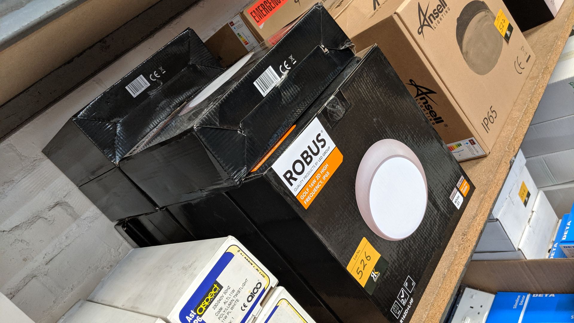 9 off Robus golf 16w 2D high frequency IP65 lamps. This is one of a number of lots being sold on - Image 2 of 2