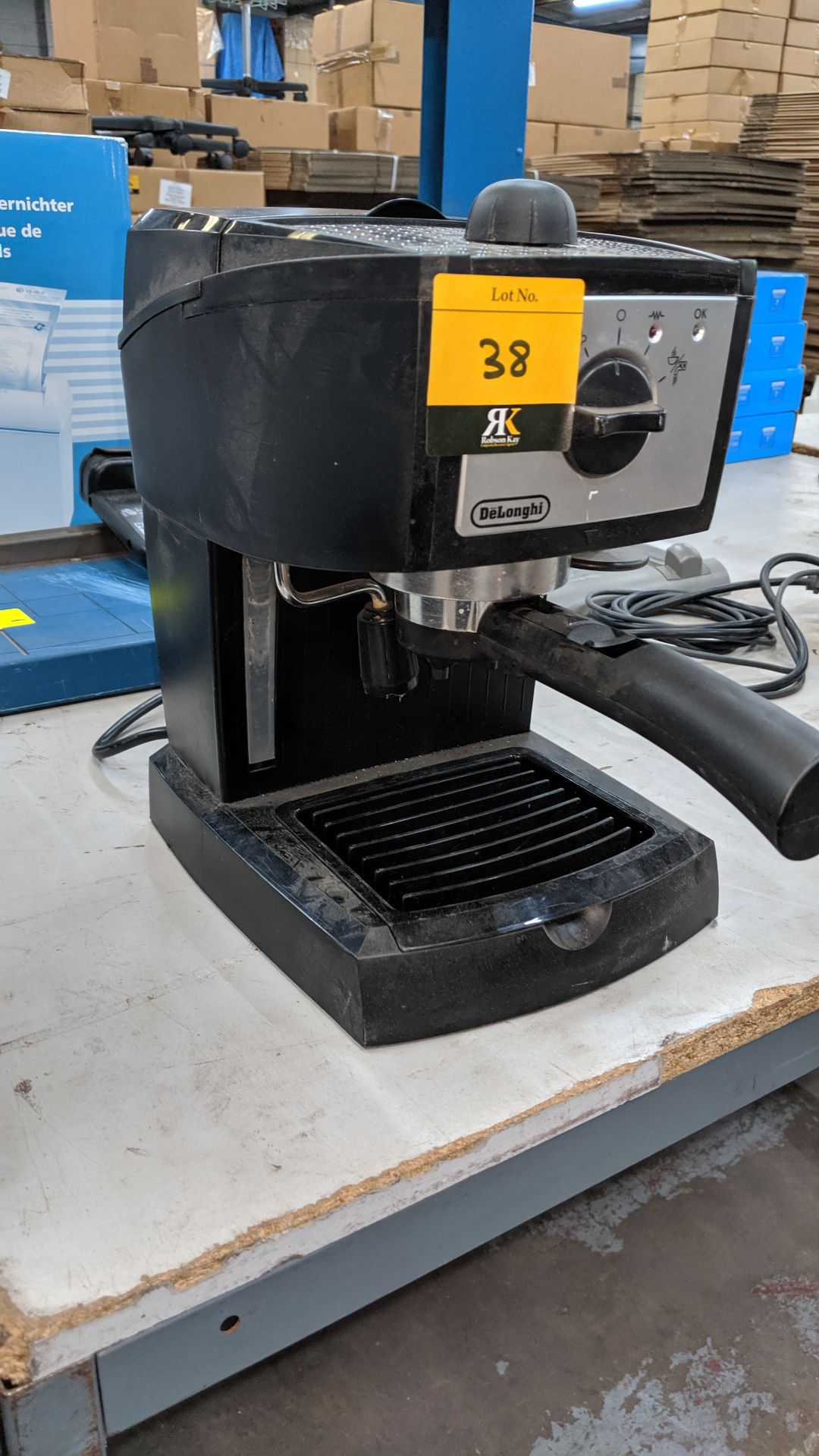 DeLonghi espresso machine. This is one of a number of lots being sold on behalf of the liquidator of - Image 3 of 4