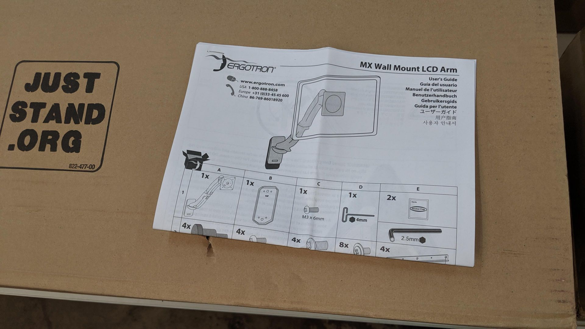 3 off Ergotron high quality LCD wall mounts. This is one of a large number of lots being sold on - Image 2 of 2