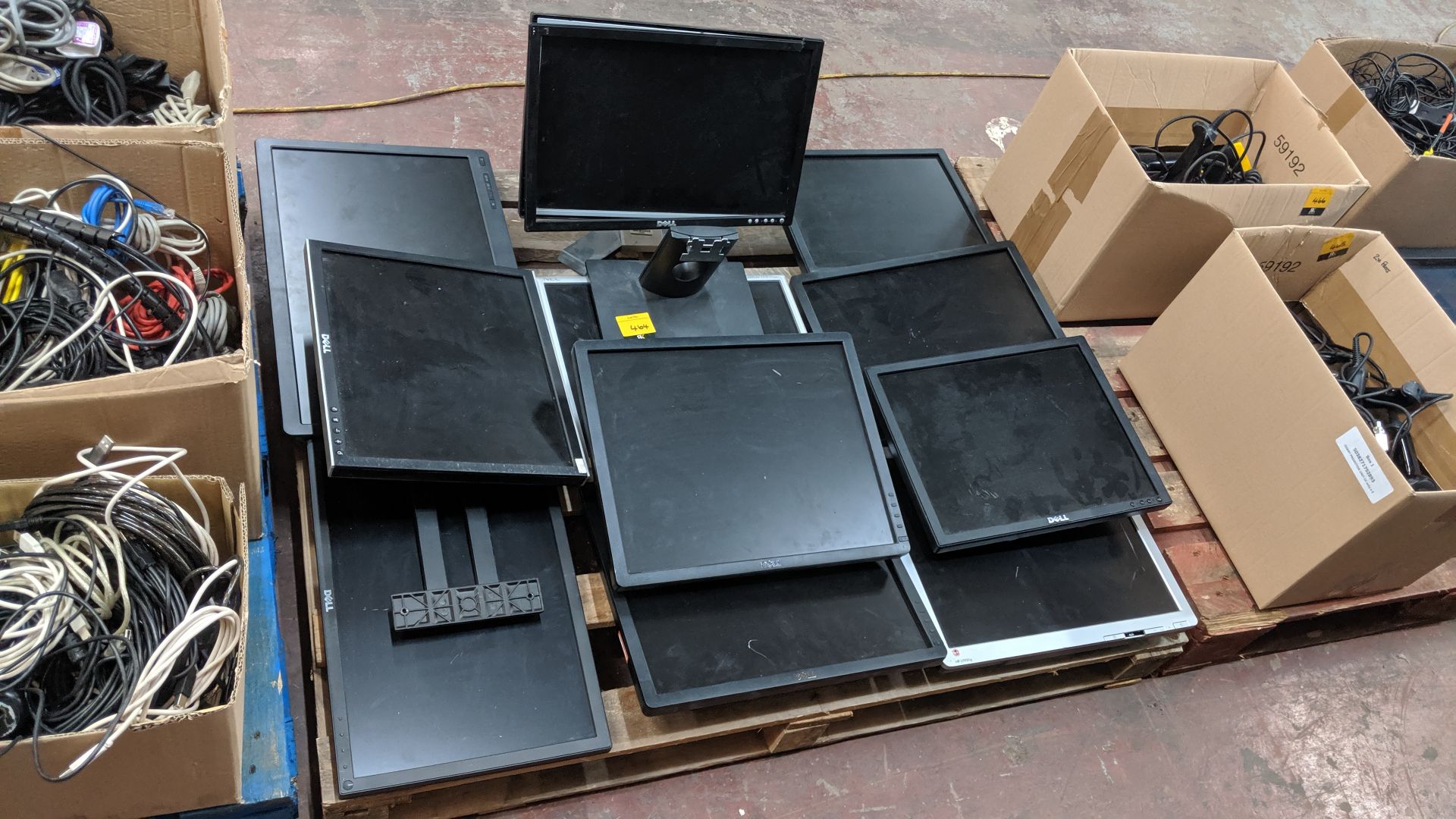 Contents of a pallet of flat screen monitors - pallet excluded. This is one of a large number of - Image 2 of 5