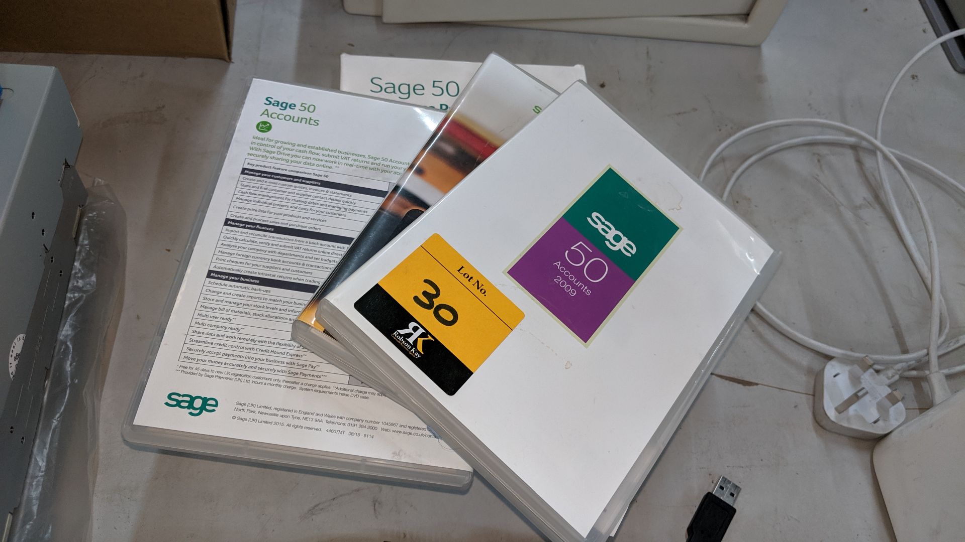 Quantity of Sage software. This is one of a number of lots being sold on behalf of the liquidator of - Image 3 of 3