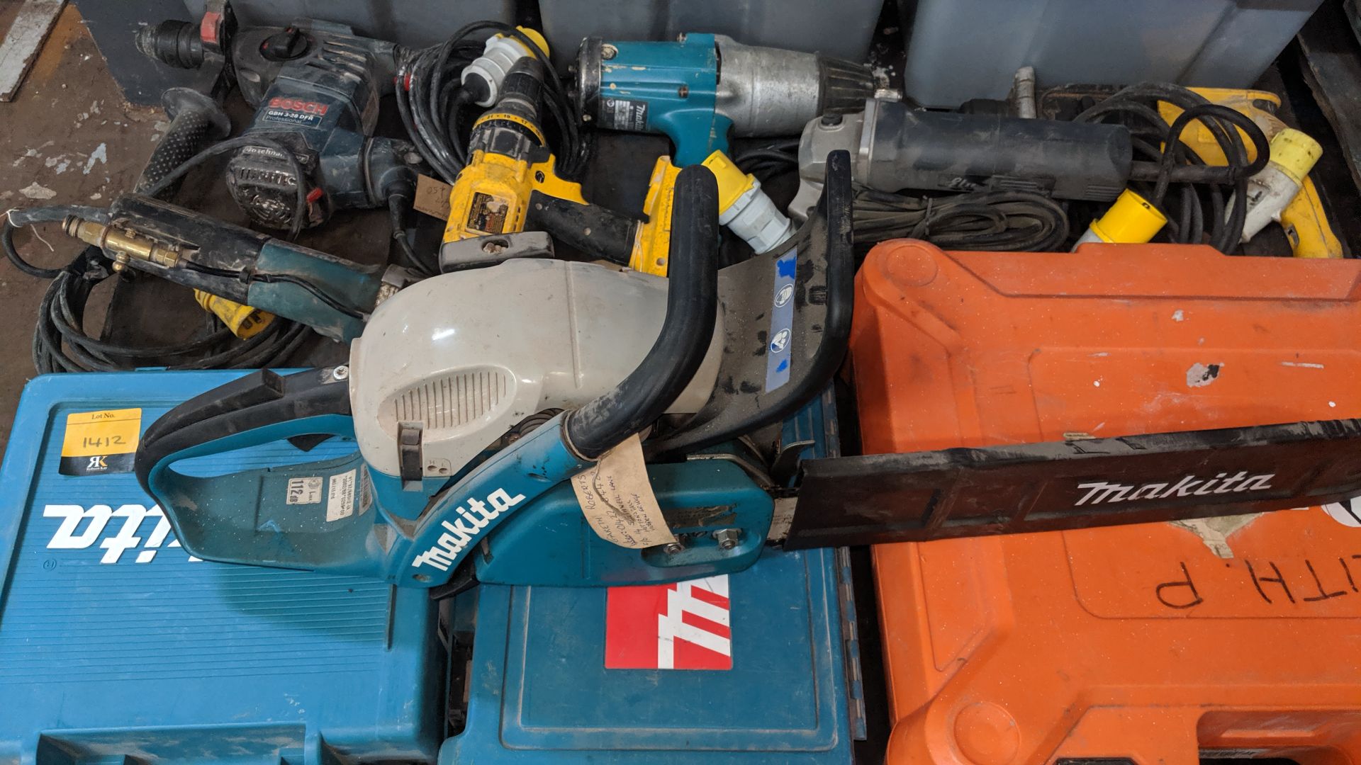 Contents of a pallet of assorted power tools. This is one of a number of lots that relate to a power - Image 4 of 10