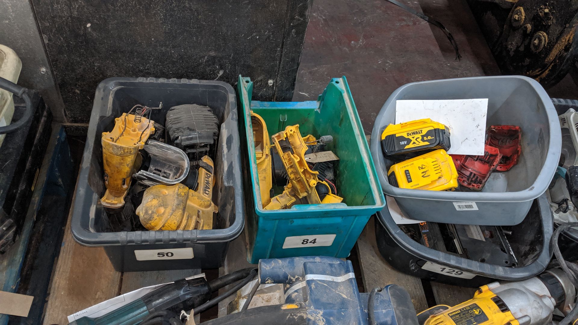 Contents of a pallet of assorted power tools. This is one of a number of lots that relate to a power - Image 5 of 8