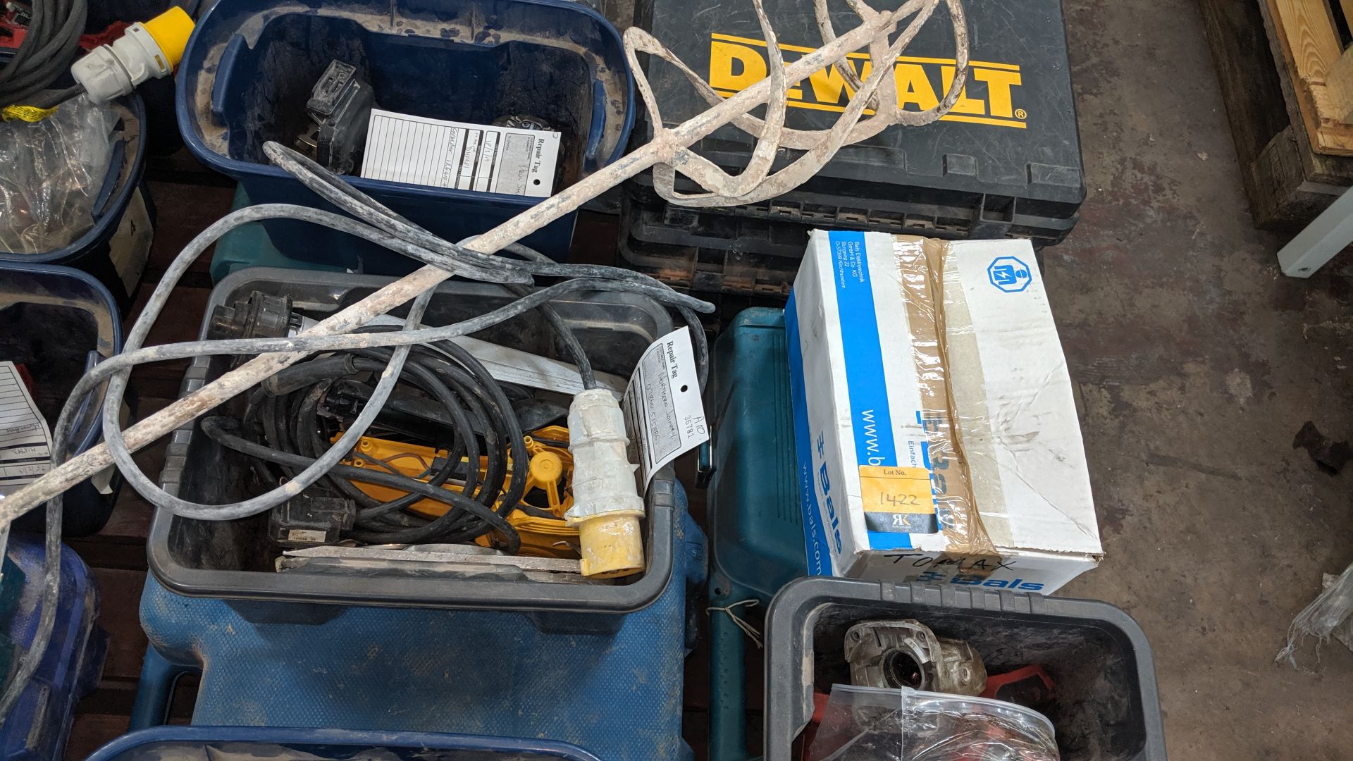 Contents of a pallet of assorted power tools. This is one of a number of lots that relate to a power - Image 7 of 8