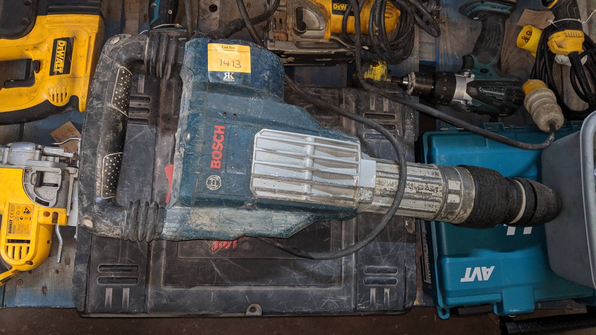 Contents of a pallet of assorted power tools. This is one of a number of lots that relate to a power - Image 4 of 8