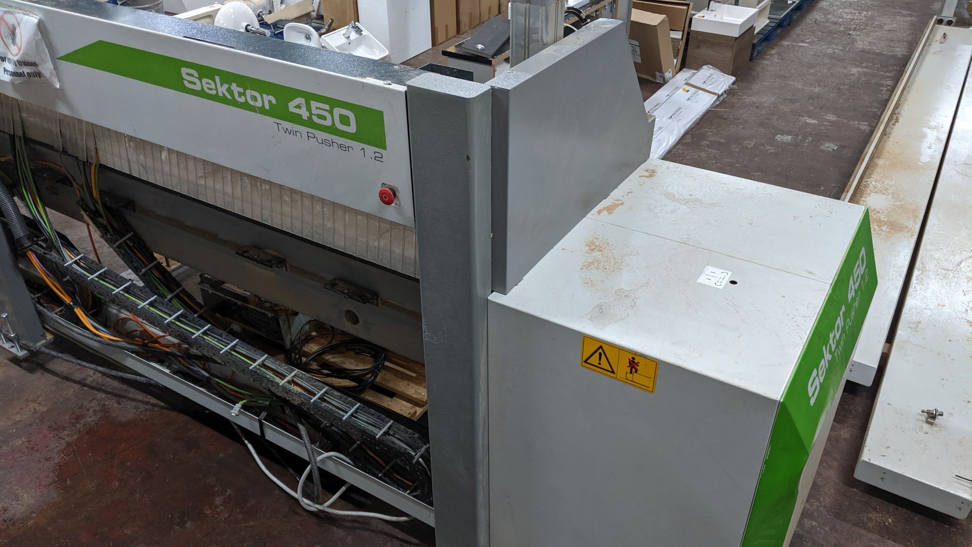 2014 Biesse Selco Sektor 450 twin pusher 1.2 beam/panel saw. - Image 5 of 33