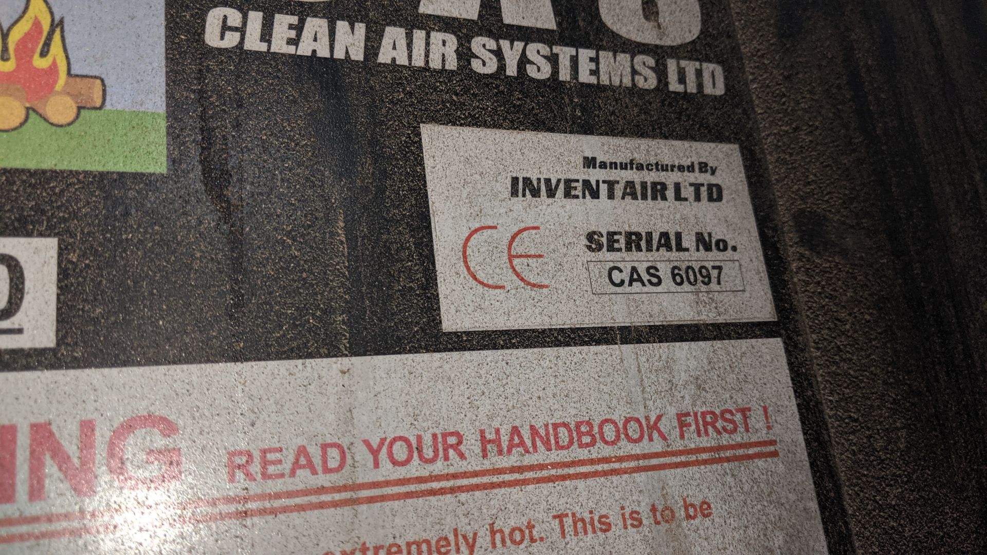 2016 Clean Air Systems/CAS600 wood heater - Image 17 of 17