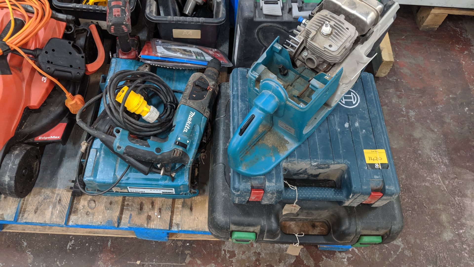Contents of a pallet of assorted power tools. This is one of a number of lots that relate to a power - Image 6 of 8