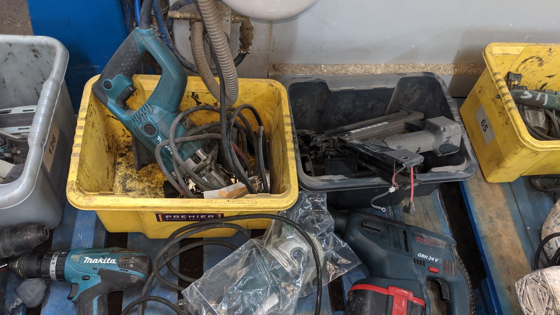 Contents of a pallet of assorted power tools. This is one of a number of lots that relate to a power - Image 6 of 7