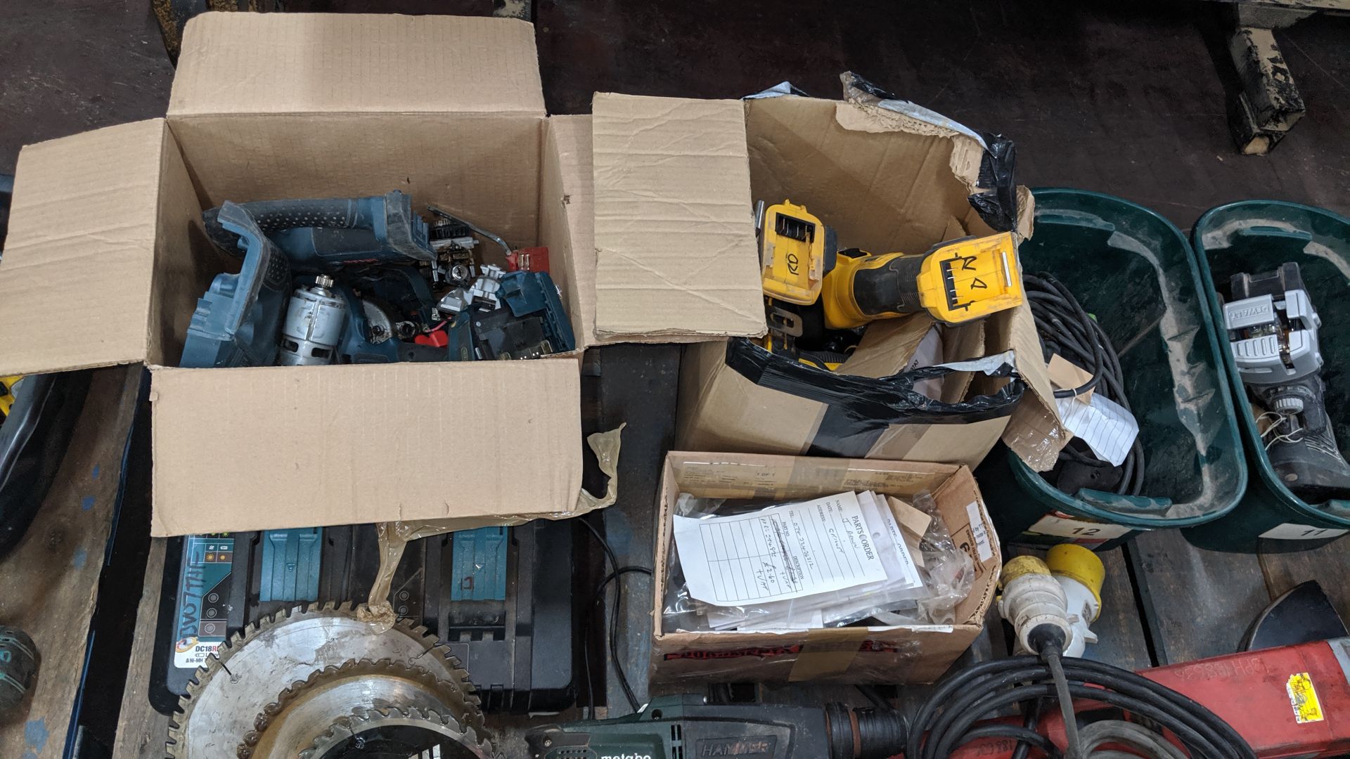 Contents of a pallet of assorted power tools. This is one of a number of lots that relate to a power - Image 5 of 8