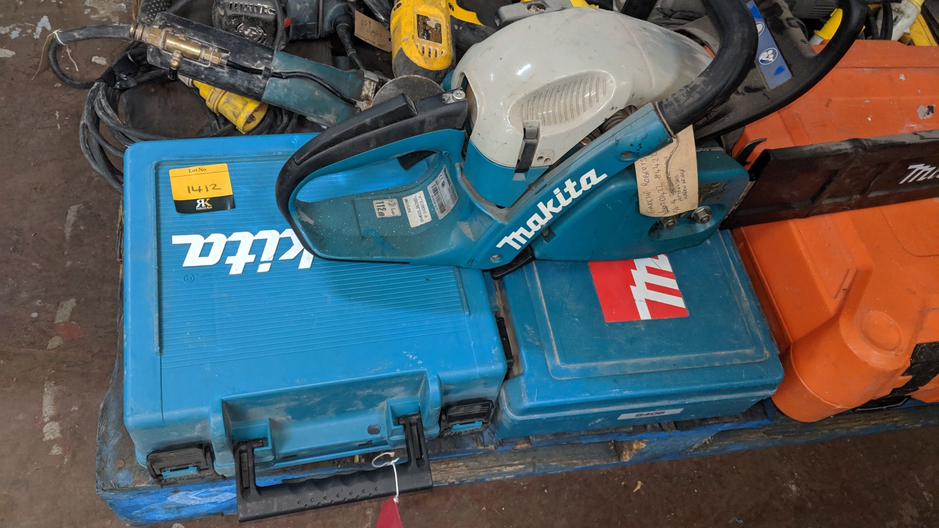 Contents of a pallet of assorted power tools. This is one of a number of lots that relate to a power - Image 3 of 10