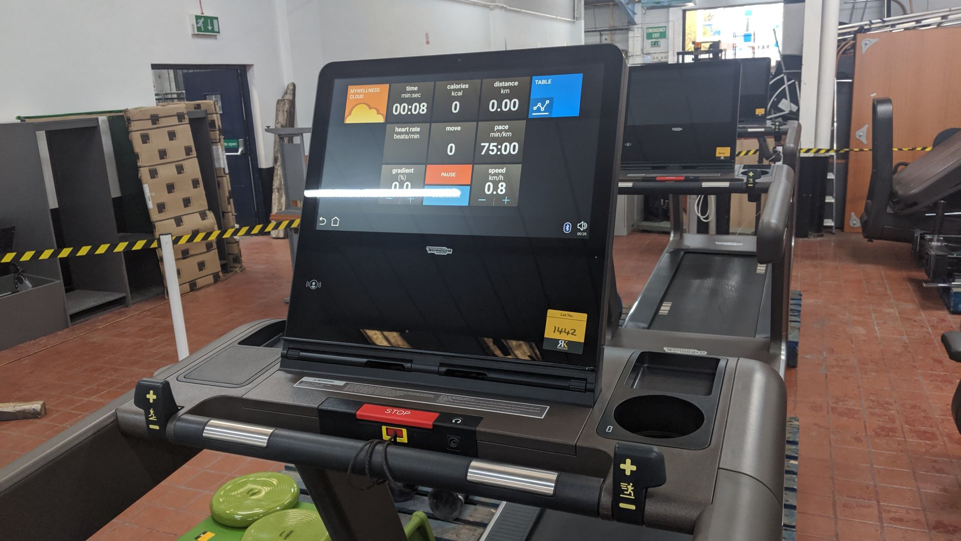 Technogym Artis treadmill Purchased new in 2016 - refurbished/recommissioned by Technogym - please - Image 12 of 13