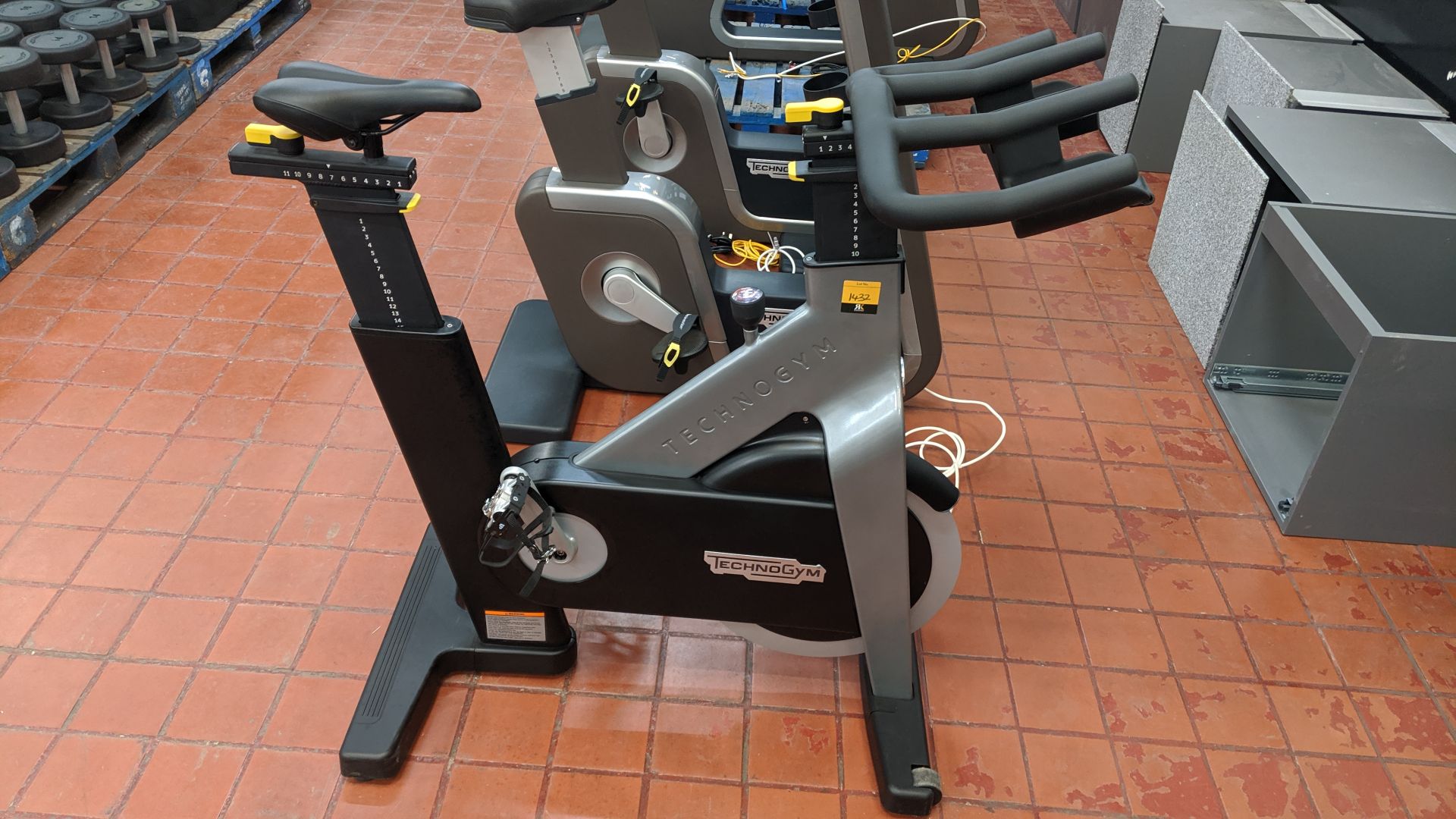 Technogym Group Cycle Ride exercise bike. Purchased new in 2016 - refurbished/recommissioned by