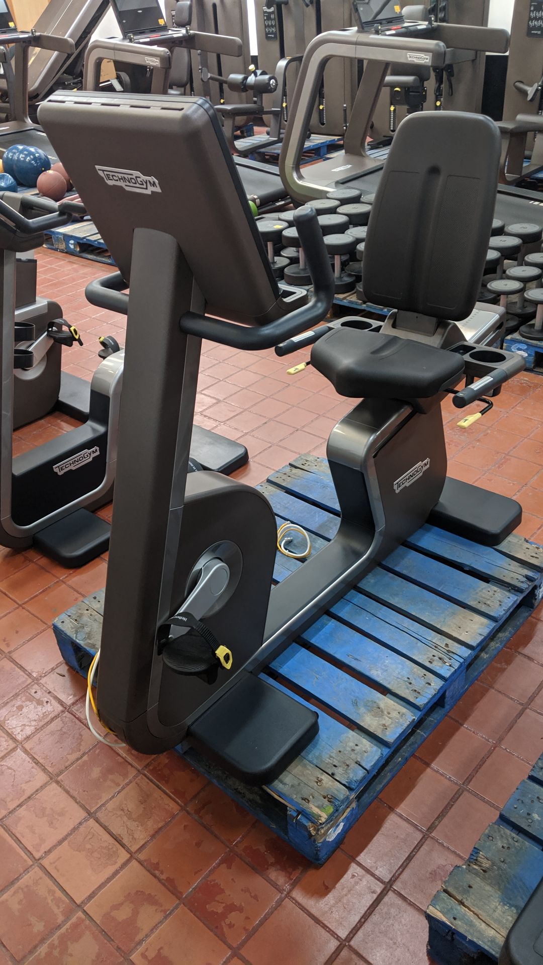 Technogym Artis exercise bike (recline). Purchased new in 2016 - refurbished/recommissioned by - Image 8 of 17