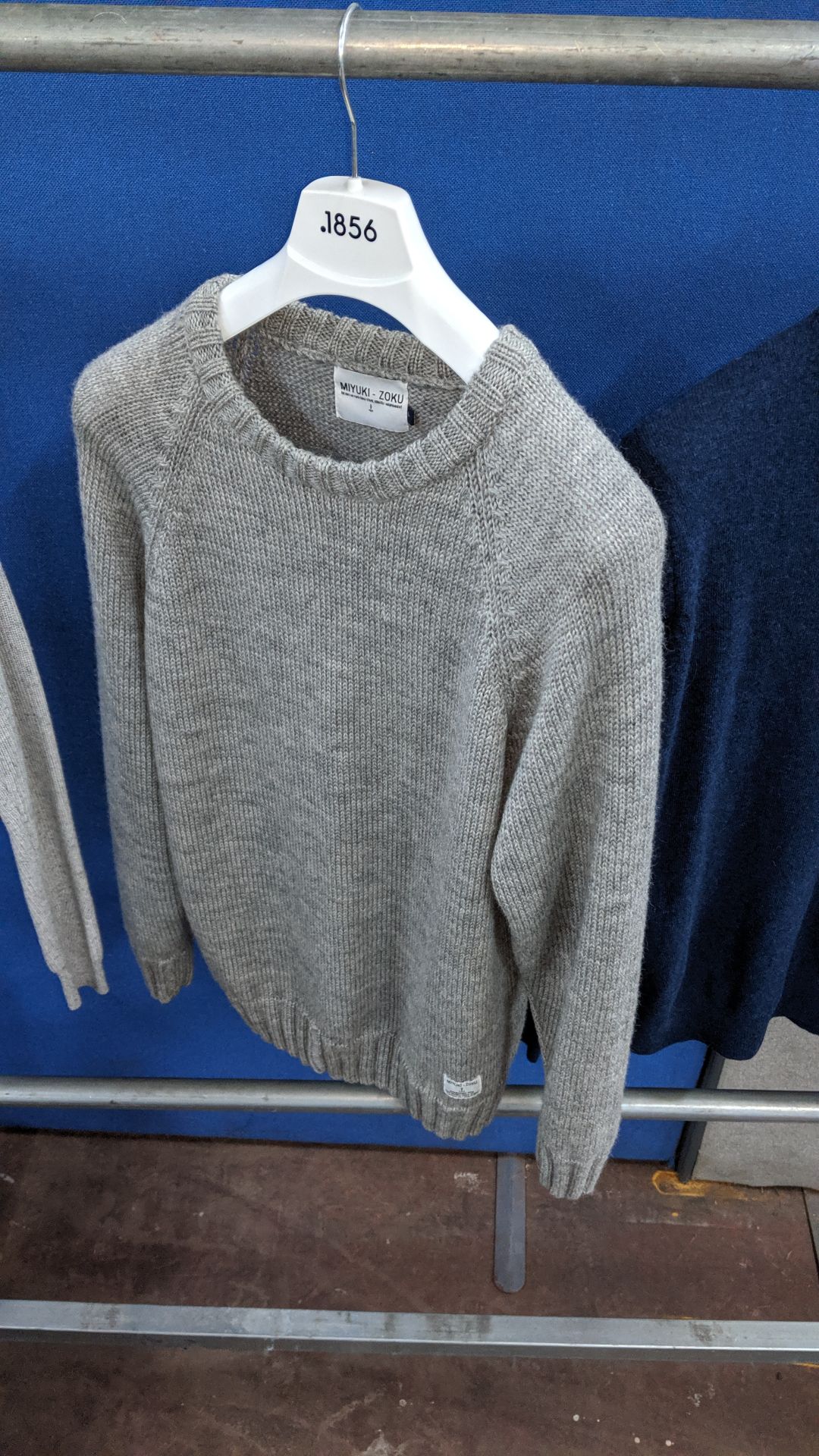 4 off assorted jumpers by Le Fix, Miyuki-Zoku, Folk & YMC. This is one of a number of lots being - Image 4 of 6