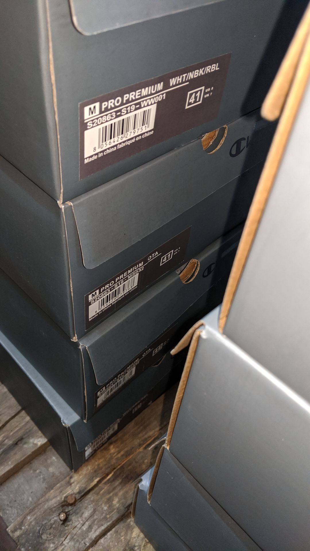 10 pairs of assorted Champion trainers, mostly Pro Premium. This is one of a number of lots being - Image 8 of 9