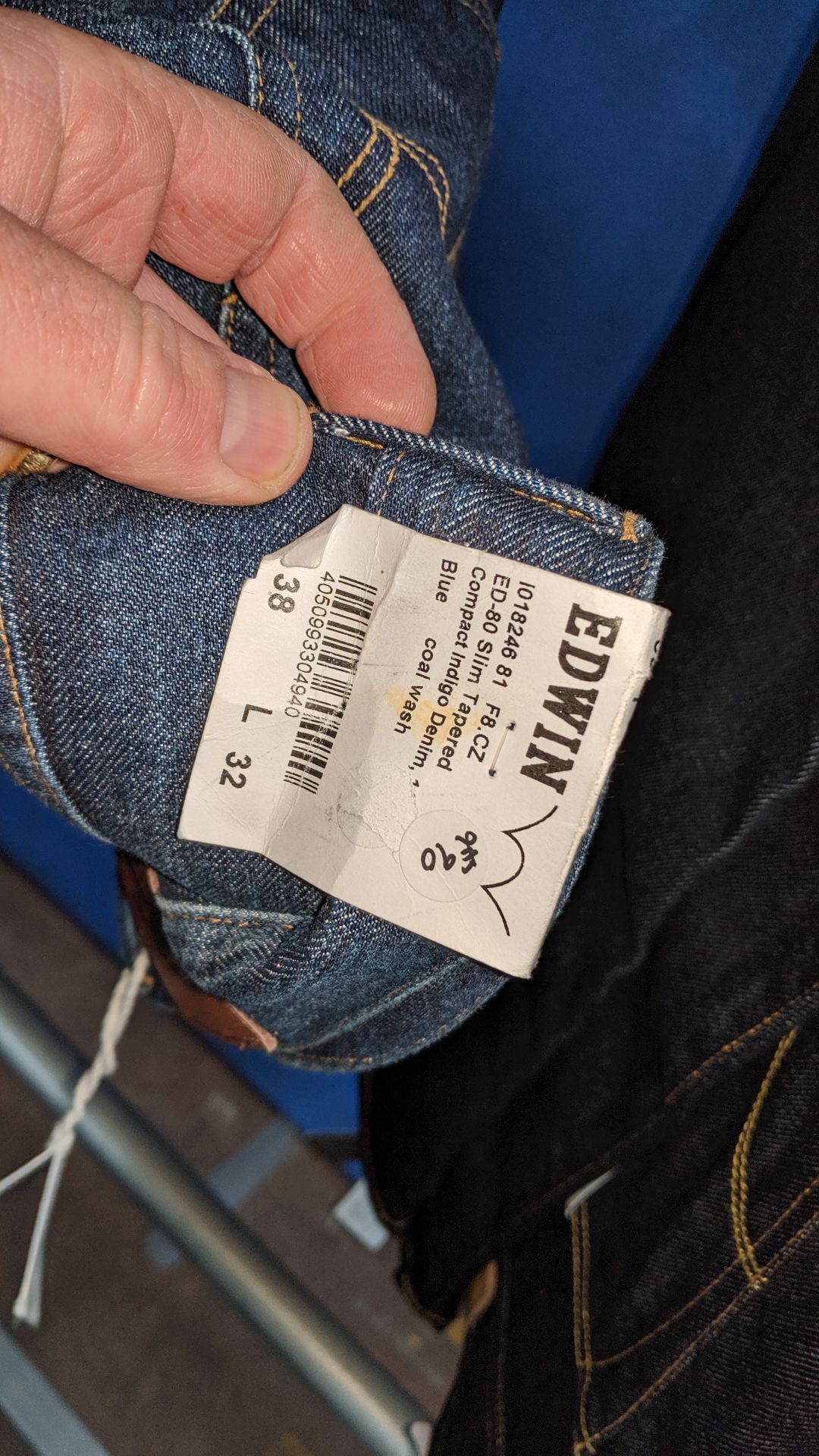 10 pairs of Edwin jeans. This is one of a number of lots being sold on behalf of the liquidators - Image 14 of 17