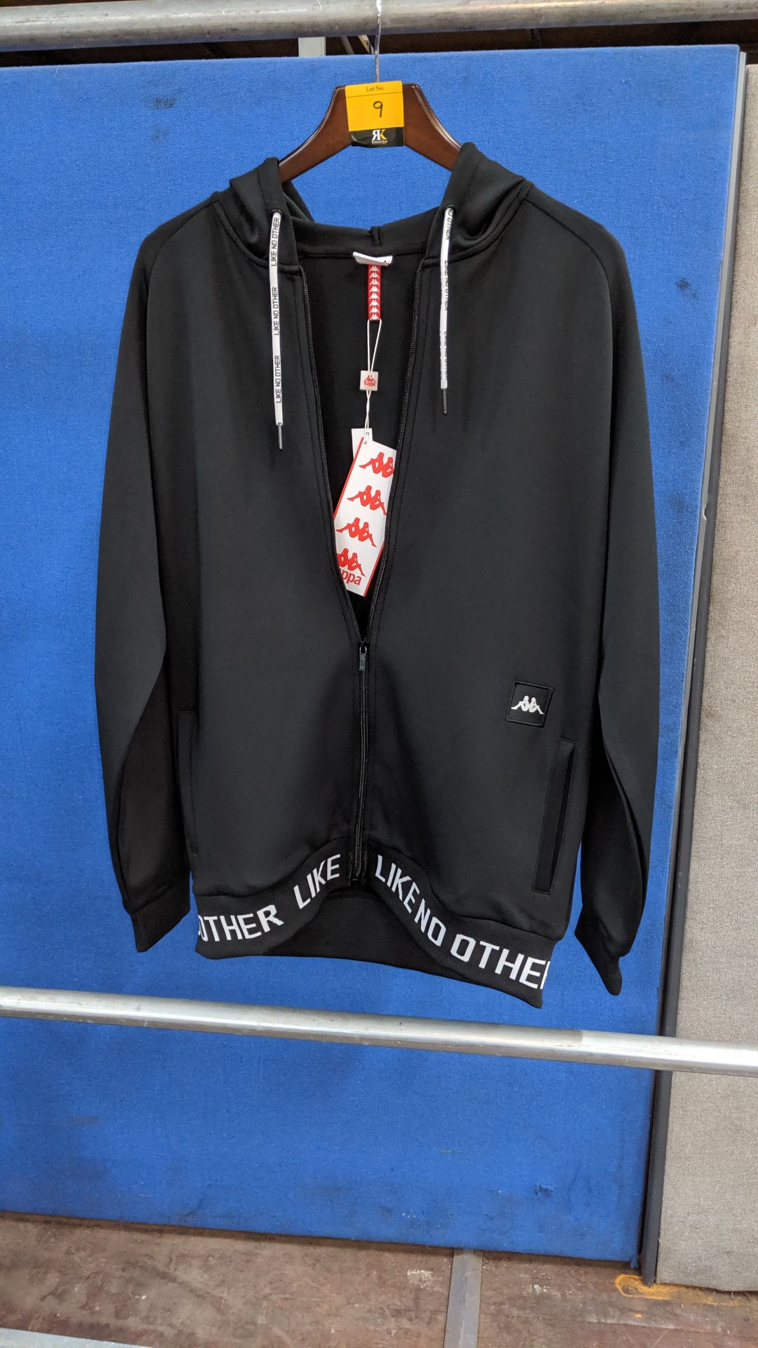 Kappa full zip hooded top size L. This is one of a number of lots being sold on behalf of the - Image 2 of 4