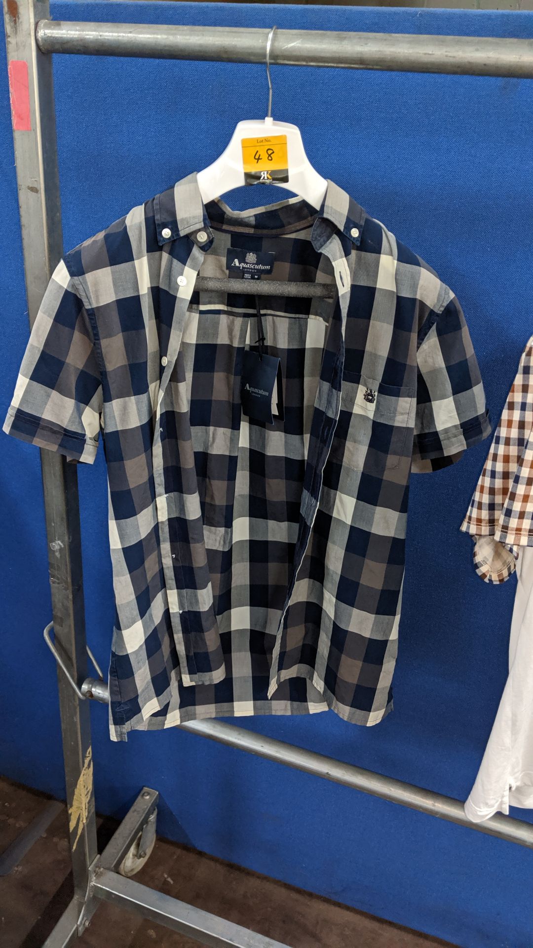 3 off Aquascutum short sleeve shirts & polo shirts. This is one of a number of lots being sold on - Image 3 of 7