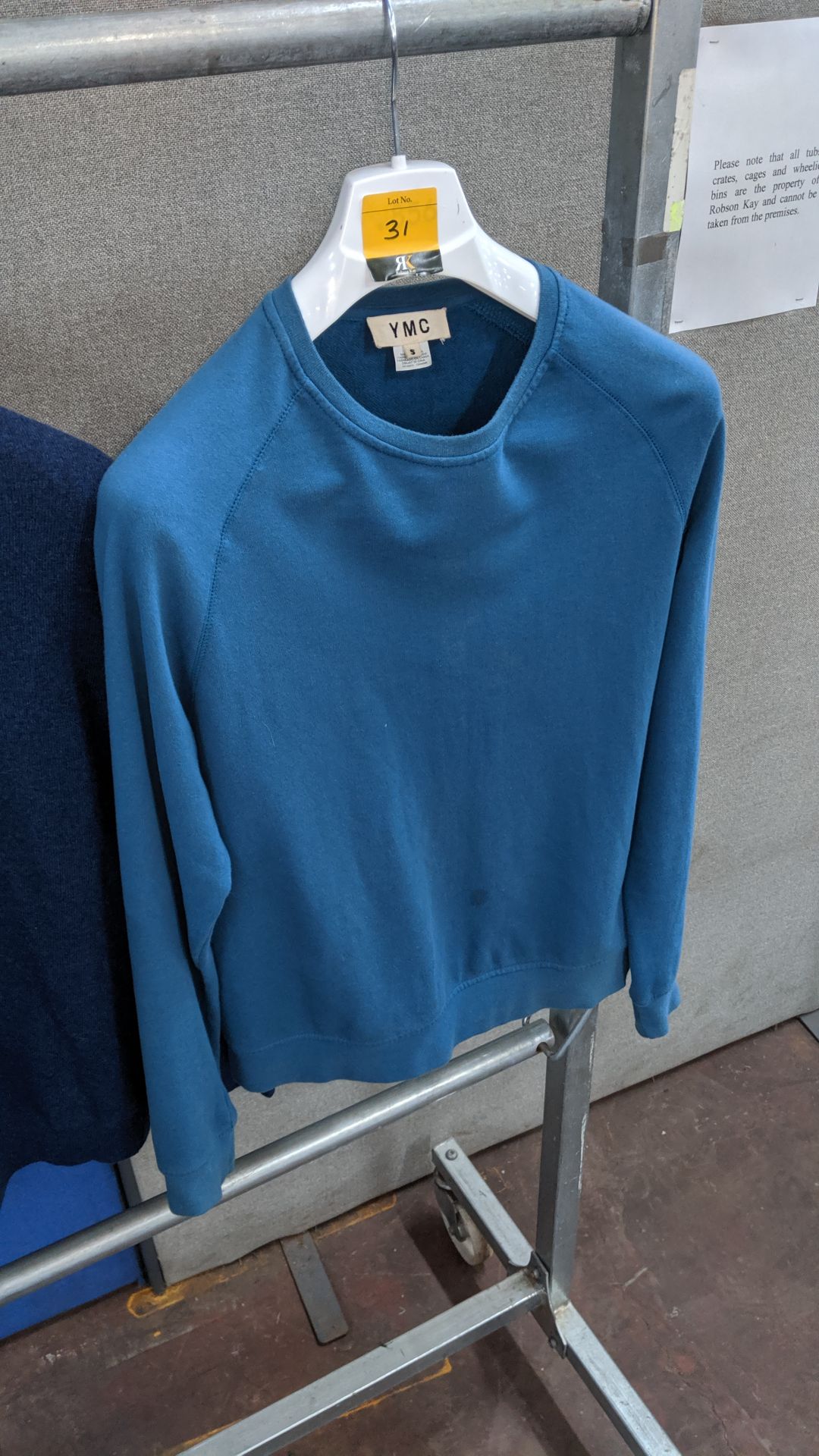 4 off assorted jumpers by Le Fix, Miyuki-Zoku, Folk & YMC. This is one of a number of lots being - Image 6 of 6
