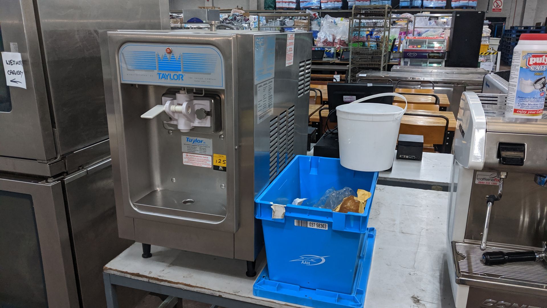 Taylor 152-40 stainless steel soft ice cream machine, purchased on a reconditioned basis in 2016. We - Image 10 of 11