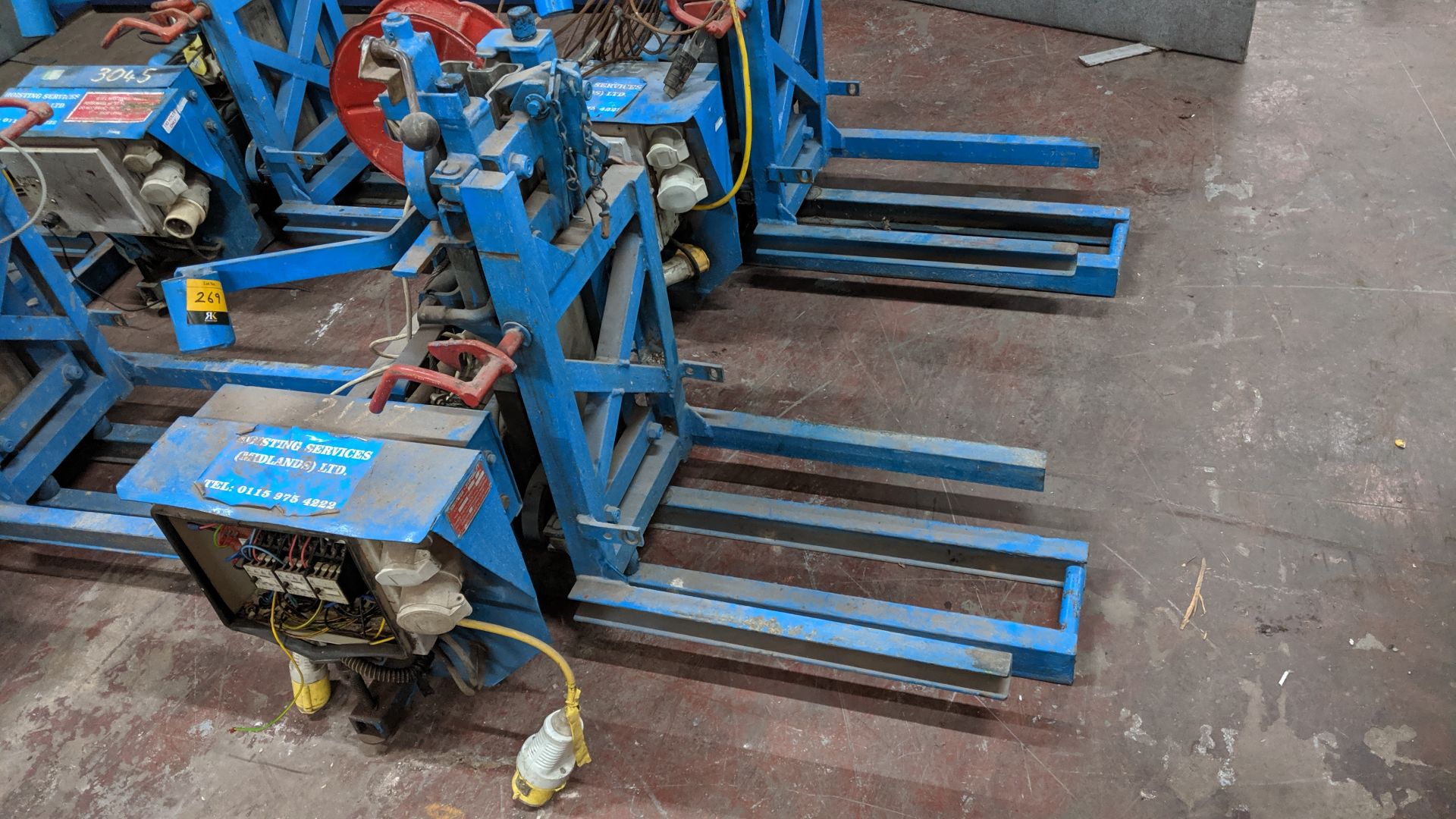 3 off Steinweg Superlift 200kg lifting devices/hoists NB. We are insufficiently expert to - Image 4 of 12